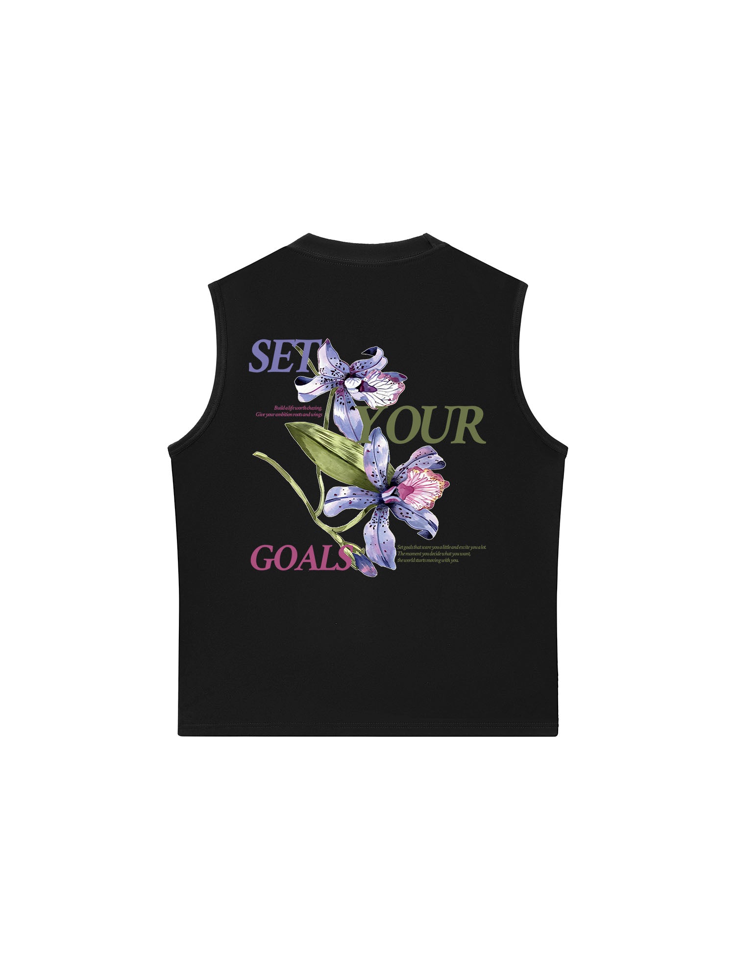 Áo Ba Lỗ Relaxed Fit Set Your Goals