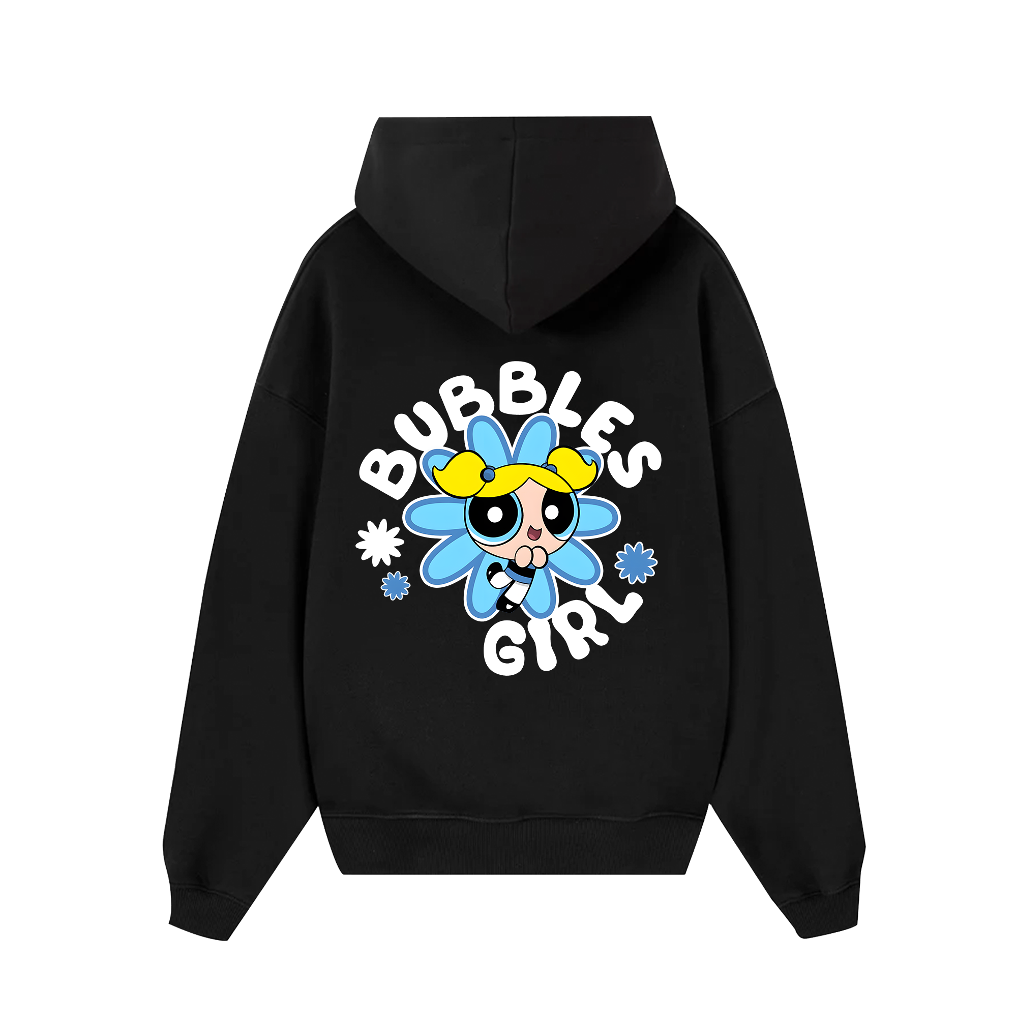 MLB Floral Blue Bubble Girl Hoodie