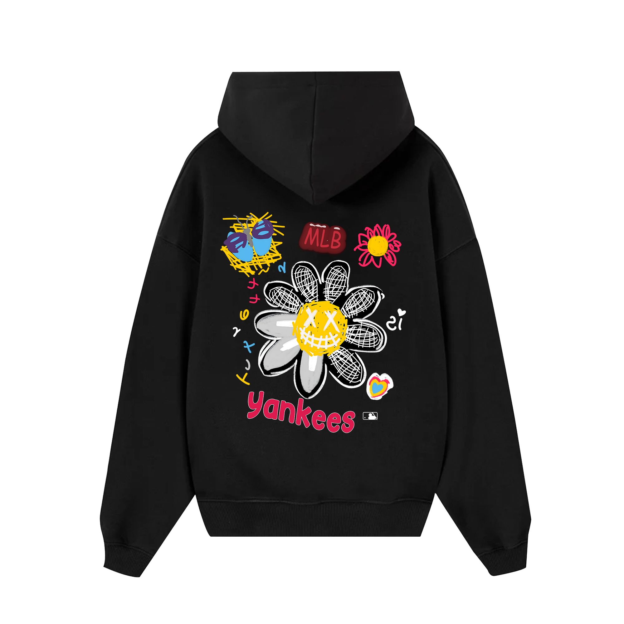 MLB Floral Cute Daisy Flower Hoodie