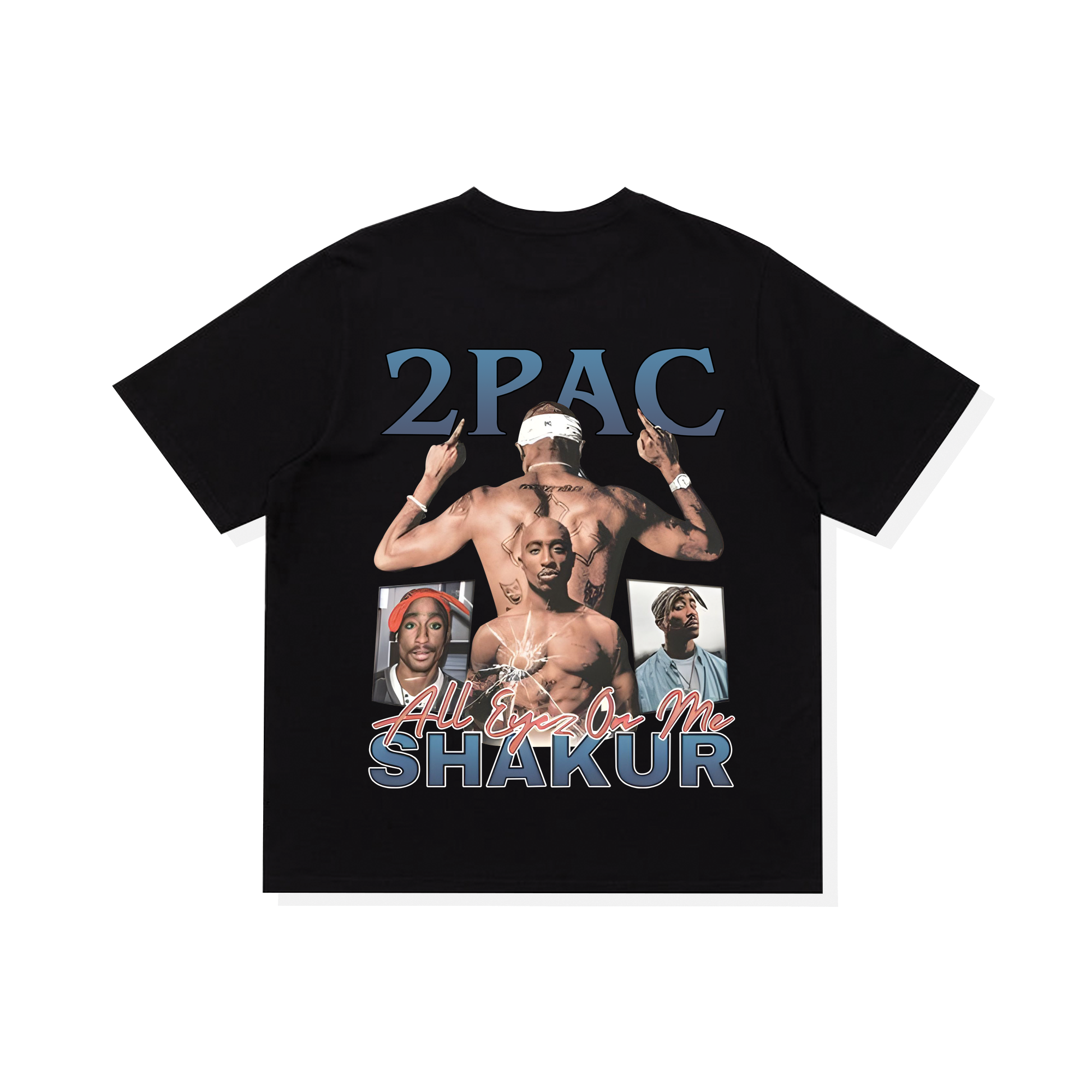 Áo Thun Oversize Rapper 2Pac All Eyes On Me