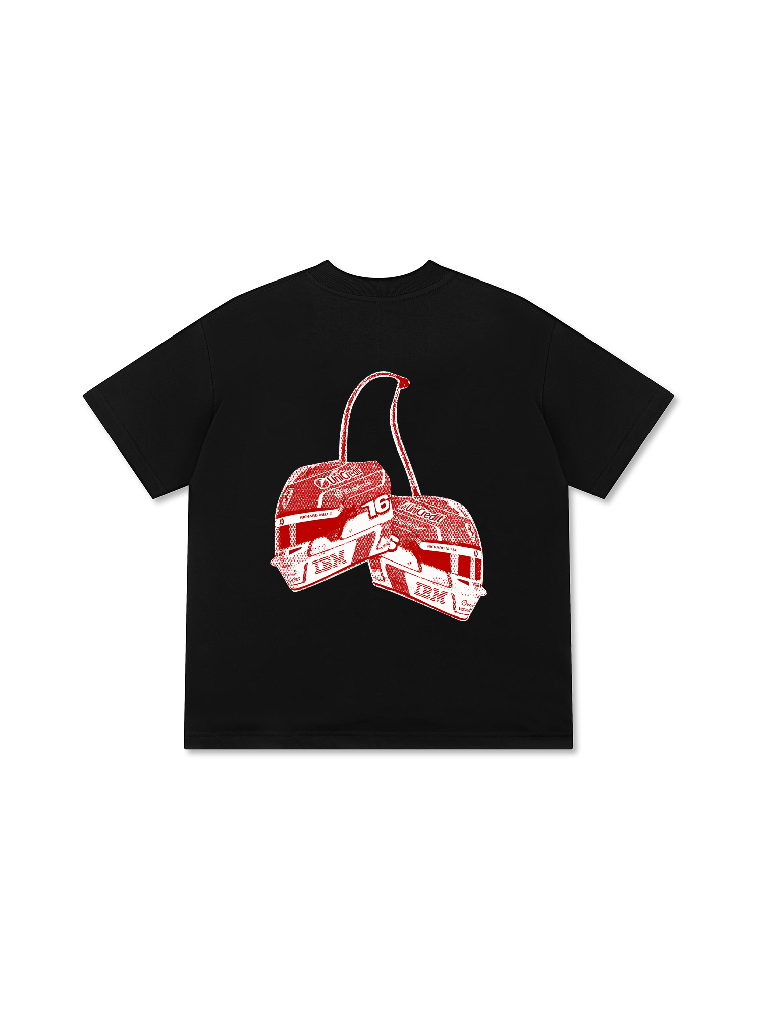 Áo Thun Relaxed Fit Ferrari Red Cherry Scuredia