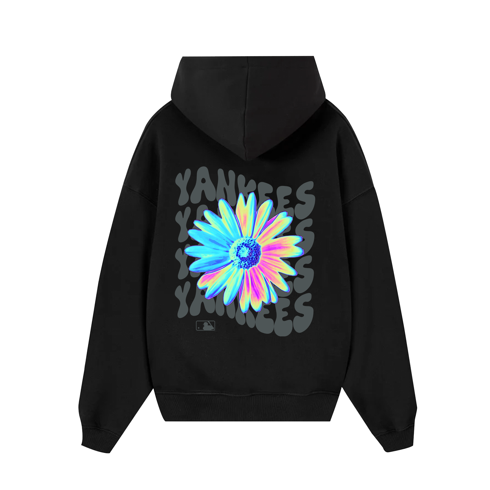 MLB Flower Hologram Flower Yankees Hoodie