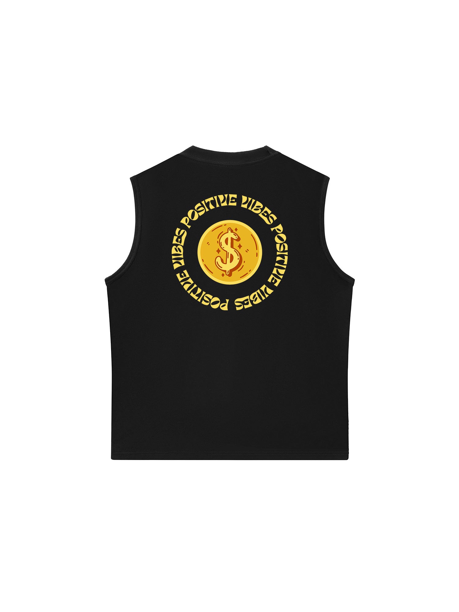 Áo Ba Lỗ Relaxed Fit Money Positive Vibe
