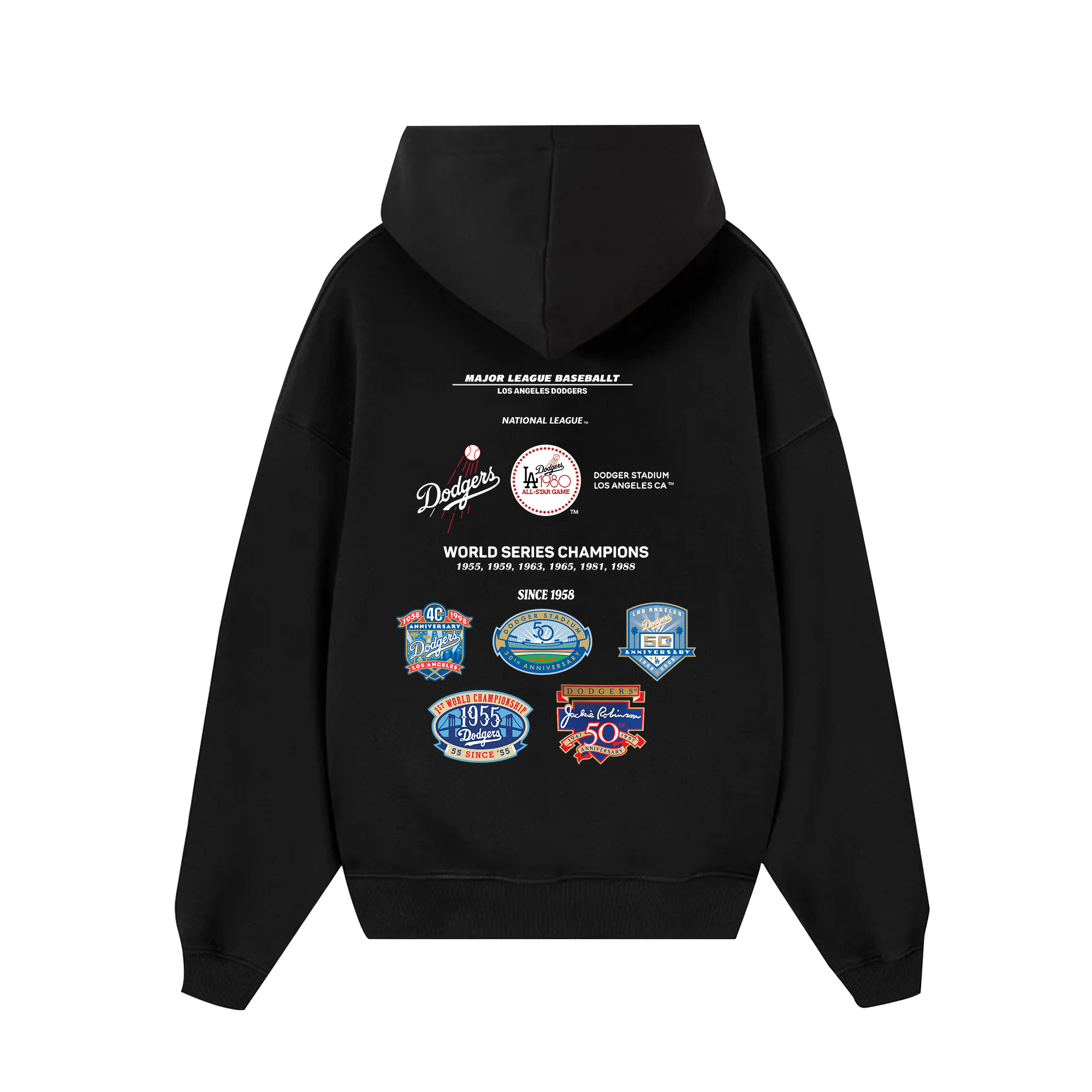 MLB Los Angeles Dodgers Logo Hoodie