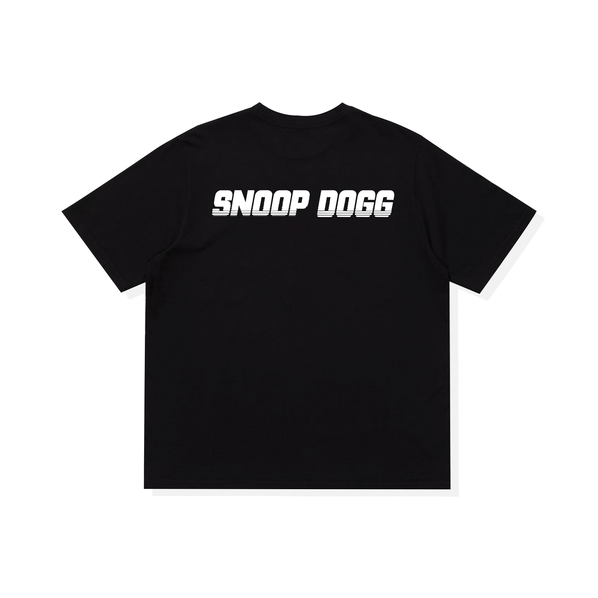 Áo Thun Oversize Rapper Black And White Snoop Dog