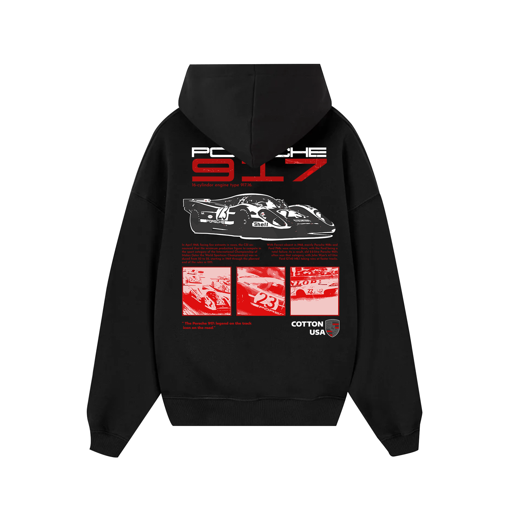 Porsche 917 16-Cylindor Hoodie