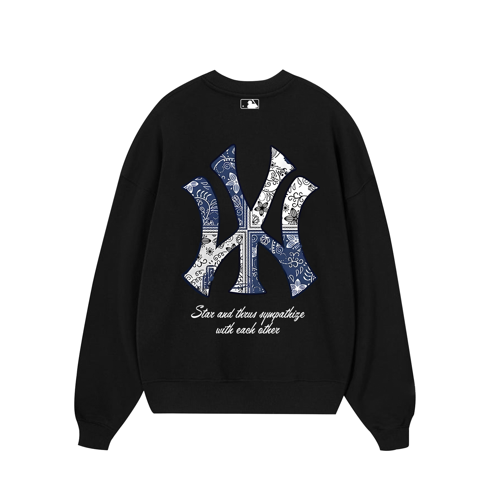 MLB Floral Star Sweater