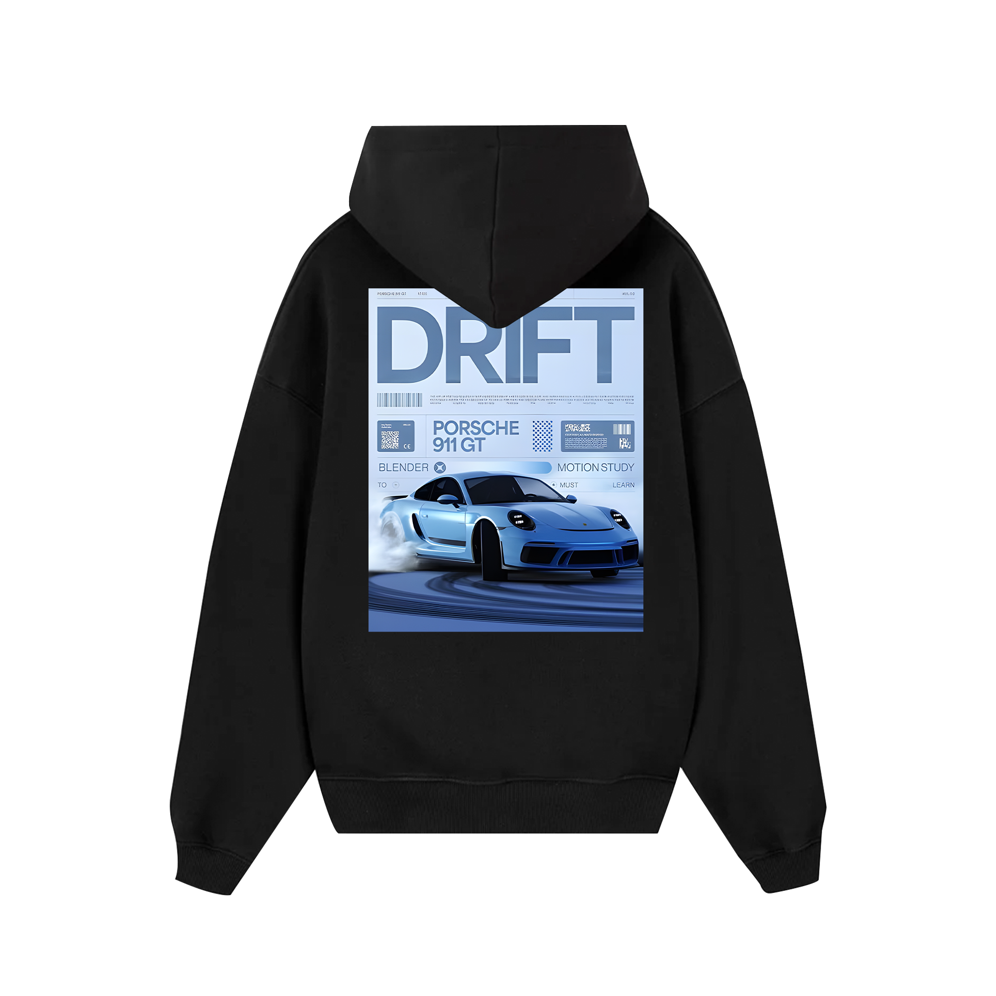 Porsche Blue 911 GT Hoodie