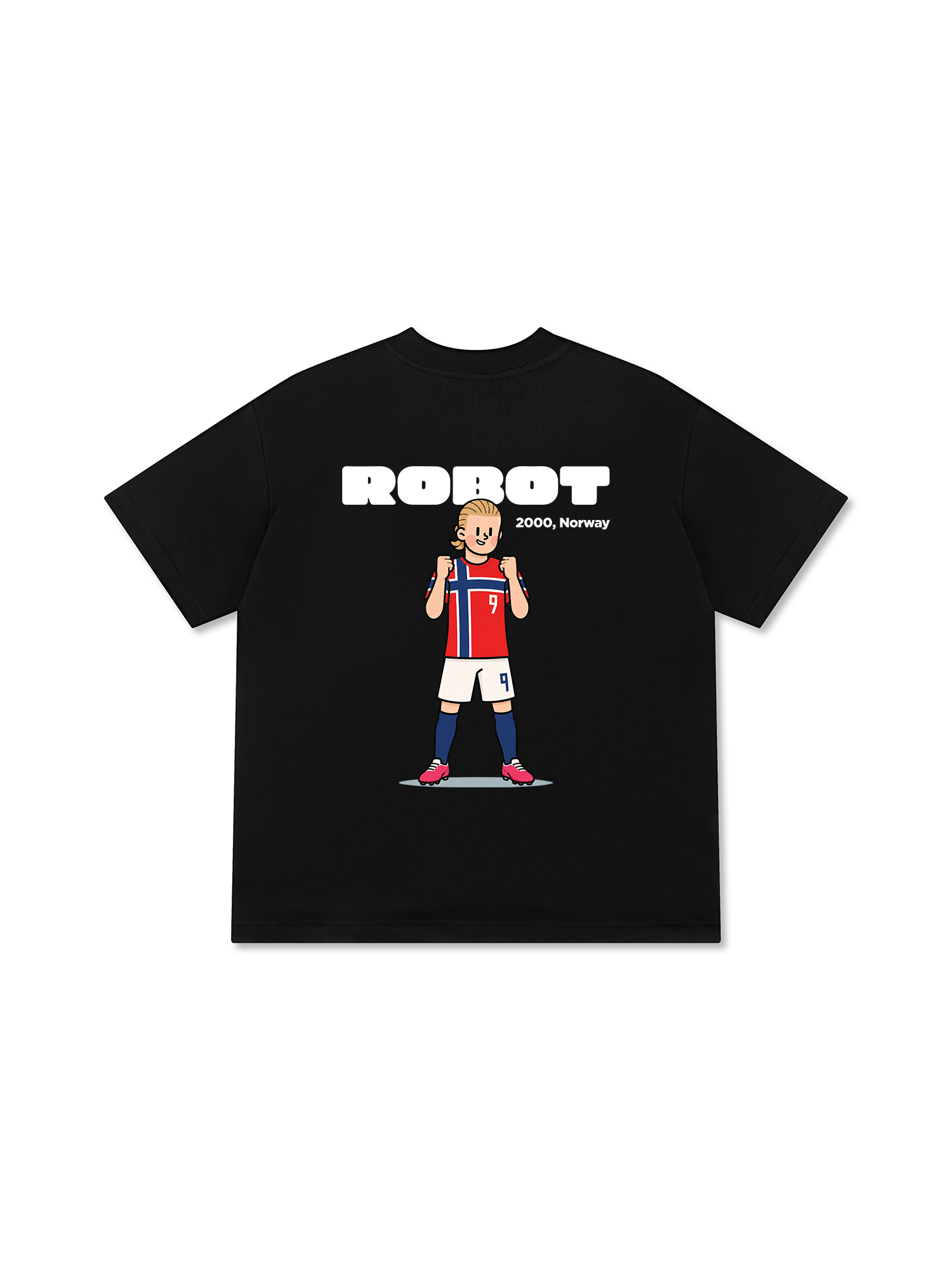 Áo Thun Relaxed Fit Soccer 9 Robot