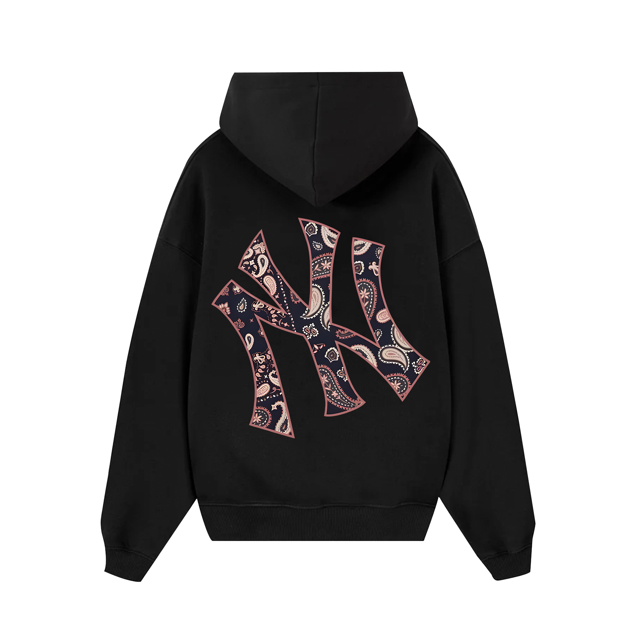 MLB Floral VIntage Bandana Hoodie