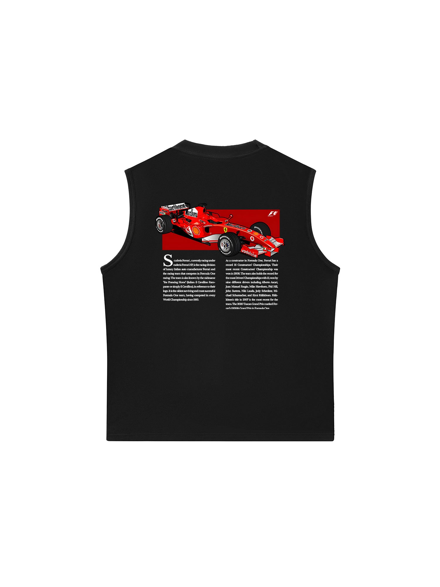 Áo Ba Lỗ Relaxed Fit Ferrari Scuderia Race