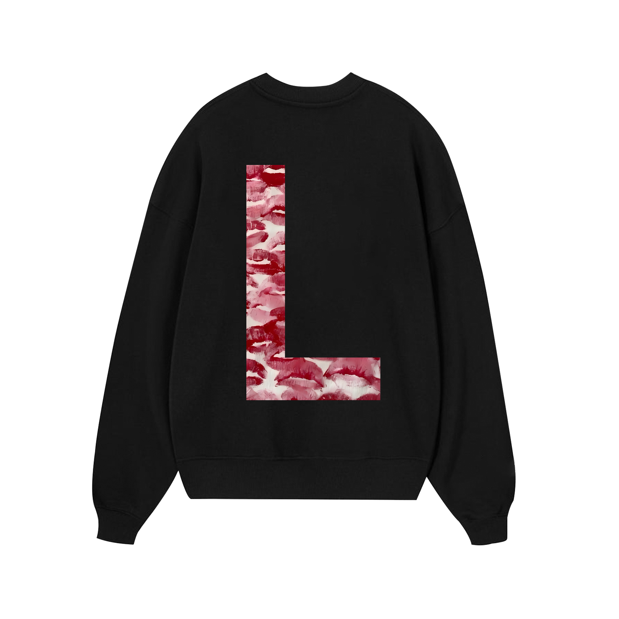 Custom Couple Lips Sweater