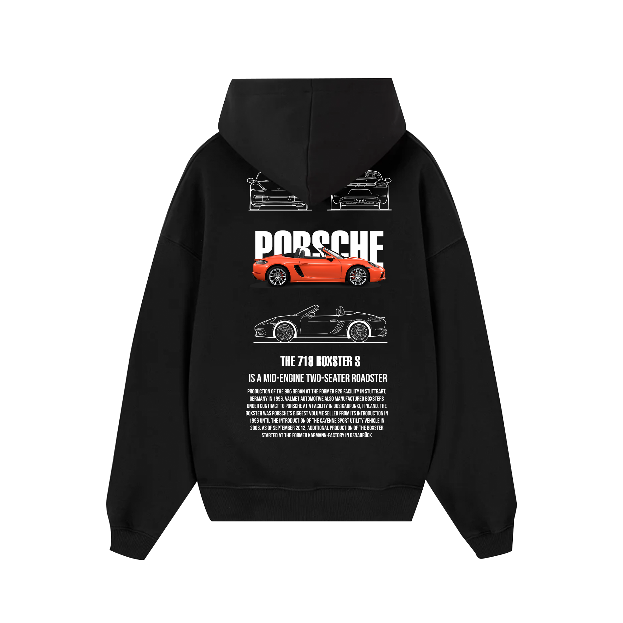 Porsche 718 BOXSTER S Hoodie