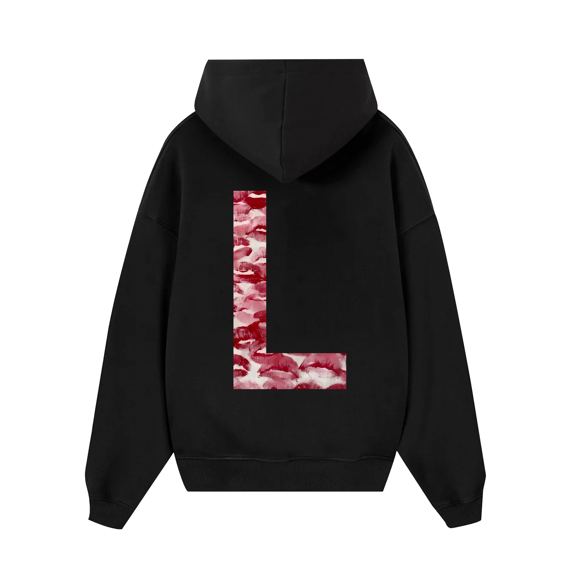 Custom Couple Lips Hoodie