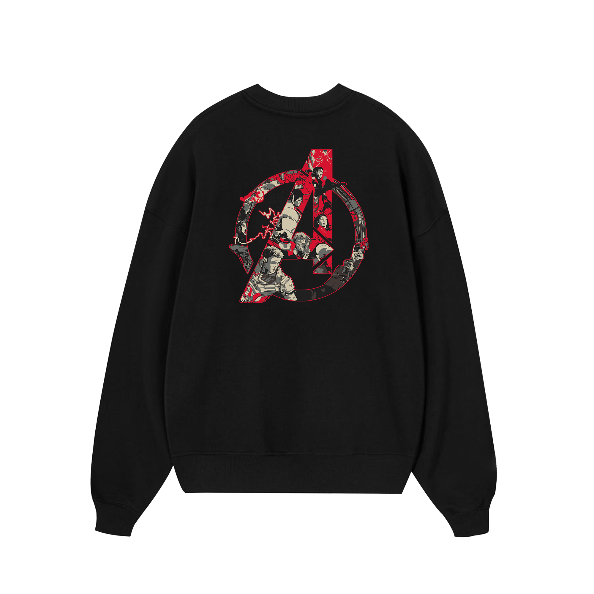 Marvel Avengers Red Logo Sweater