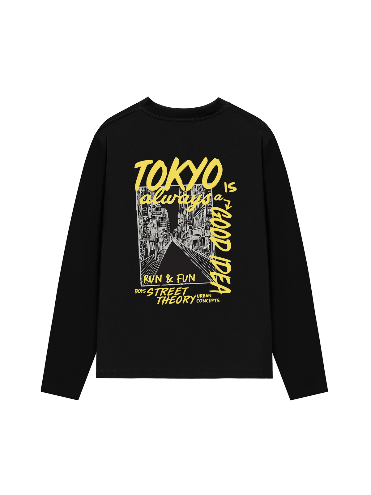 Áo Thun Dài Tay COTTON Tokyo Always Is A Good Idea