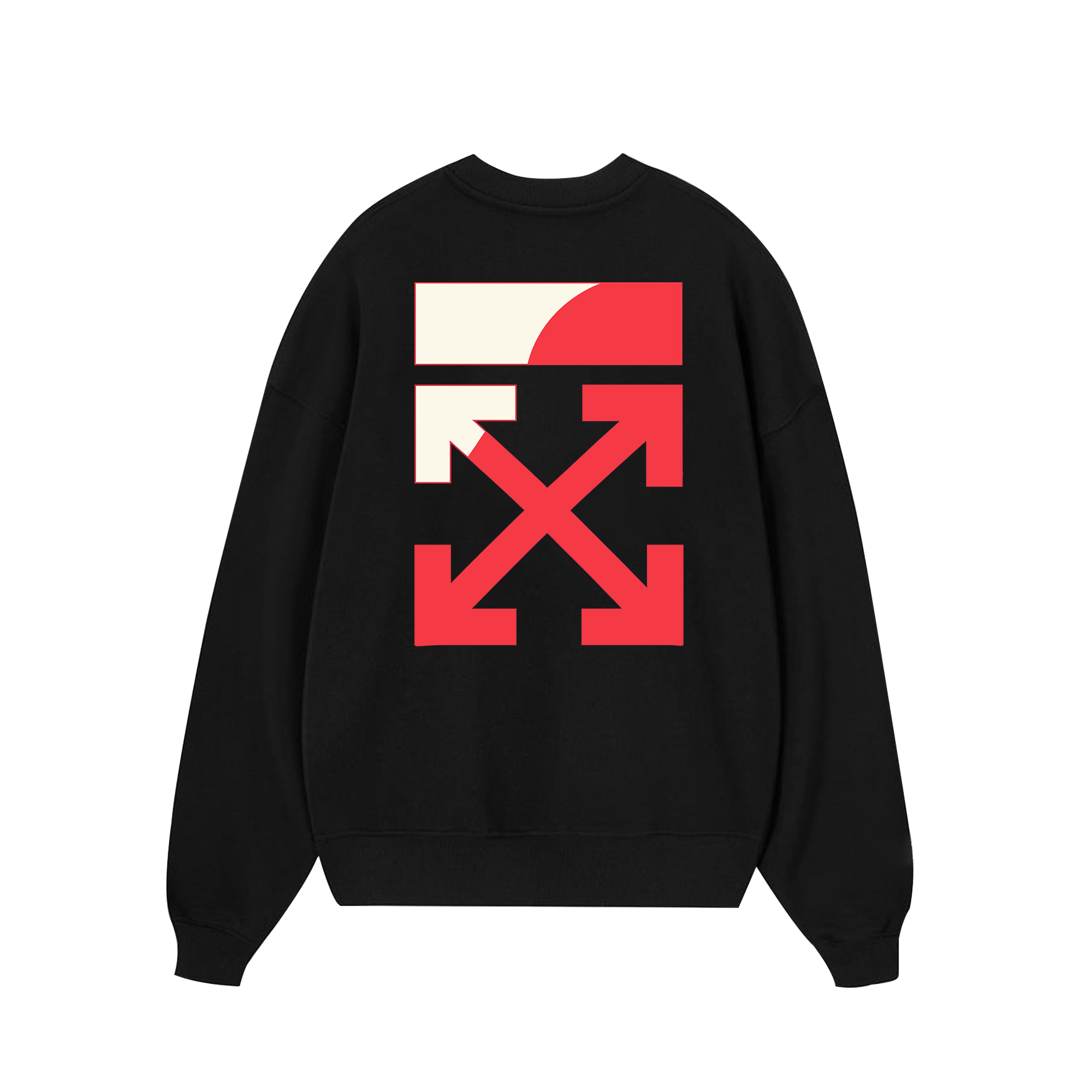 Off White Retro Logo Sweater