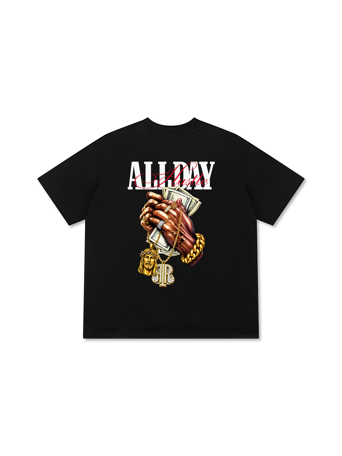 Áo Thun Relaxed Fit Hustle All Day