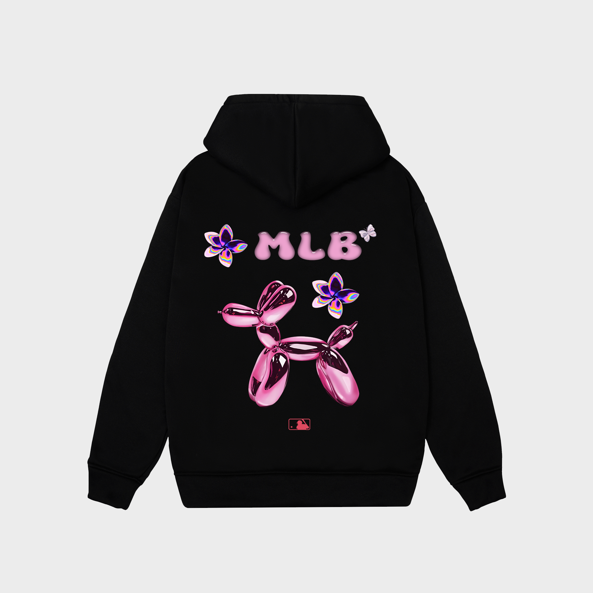 MLB Floral Hologram Balloon Dog Hoodie