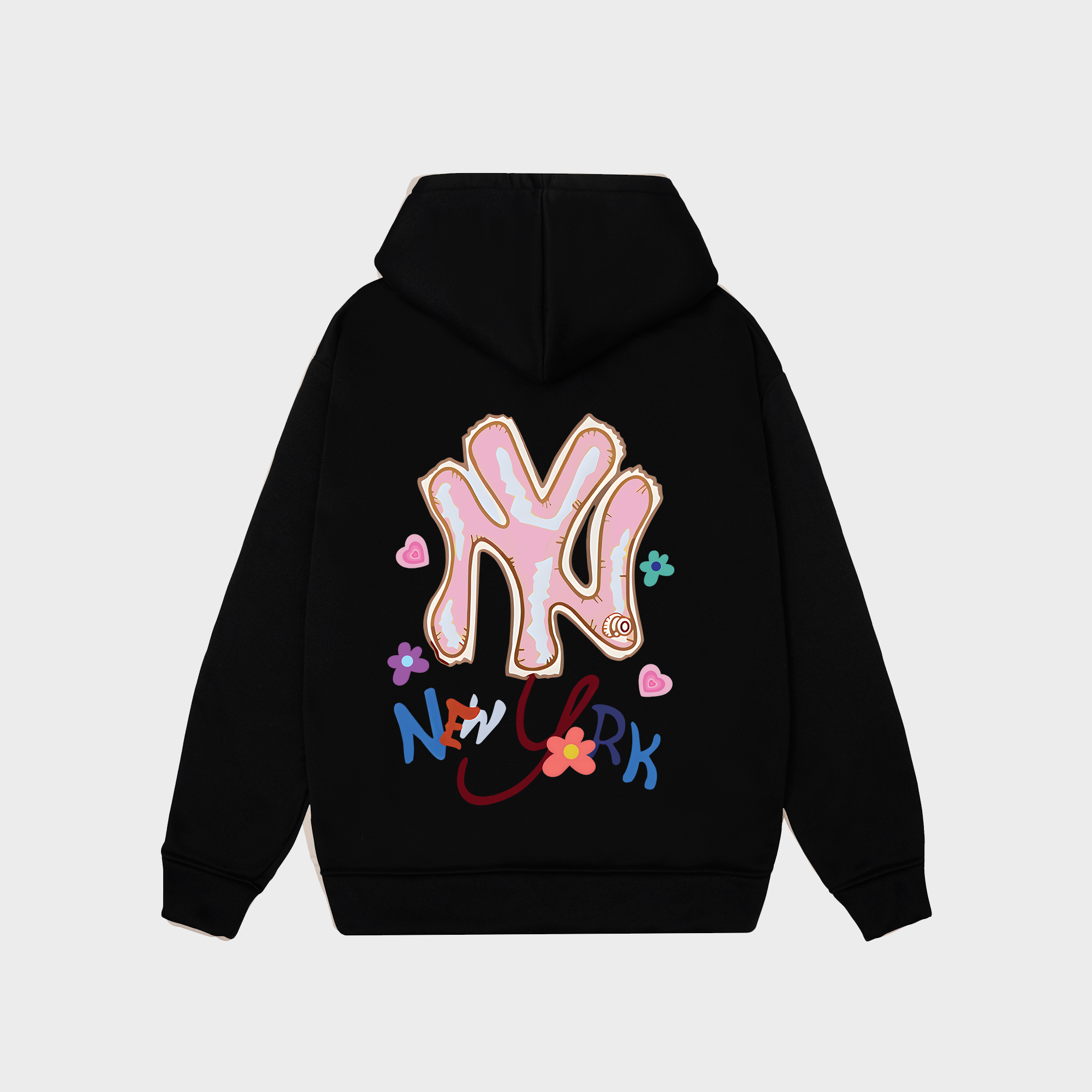 MLB Floral New York Yankees Cute Flower Hoodie