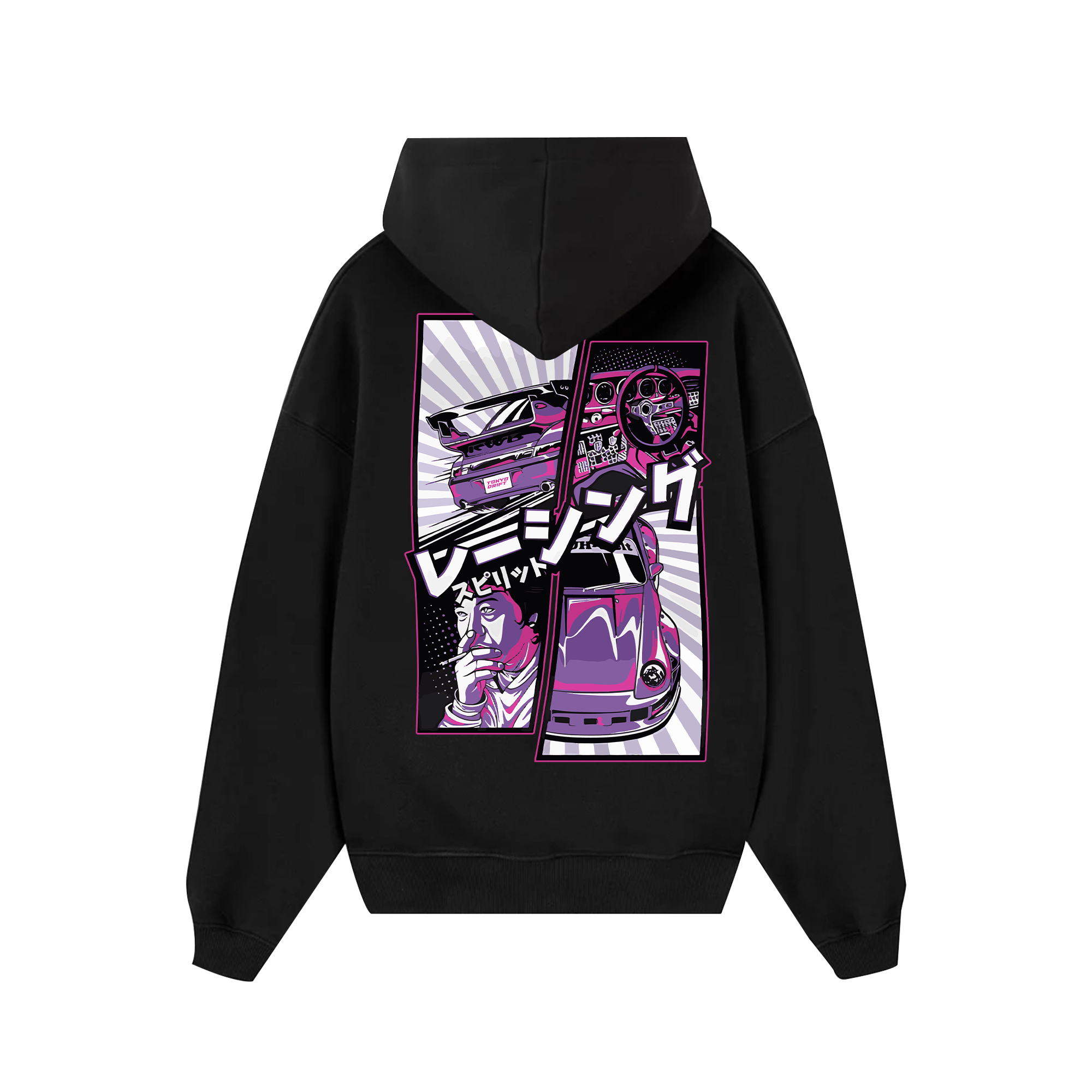 Porsche RWB 993 Tokyo Drift Hoodie