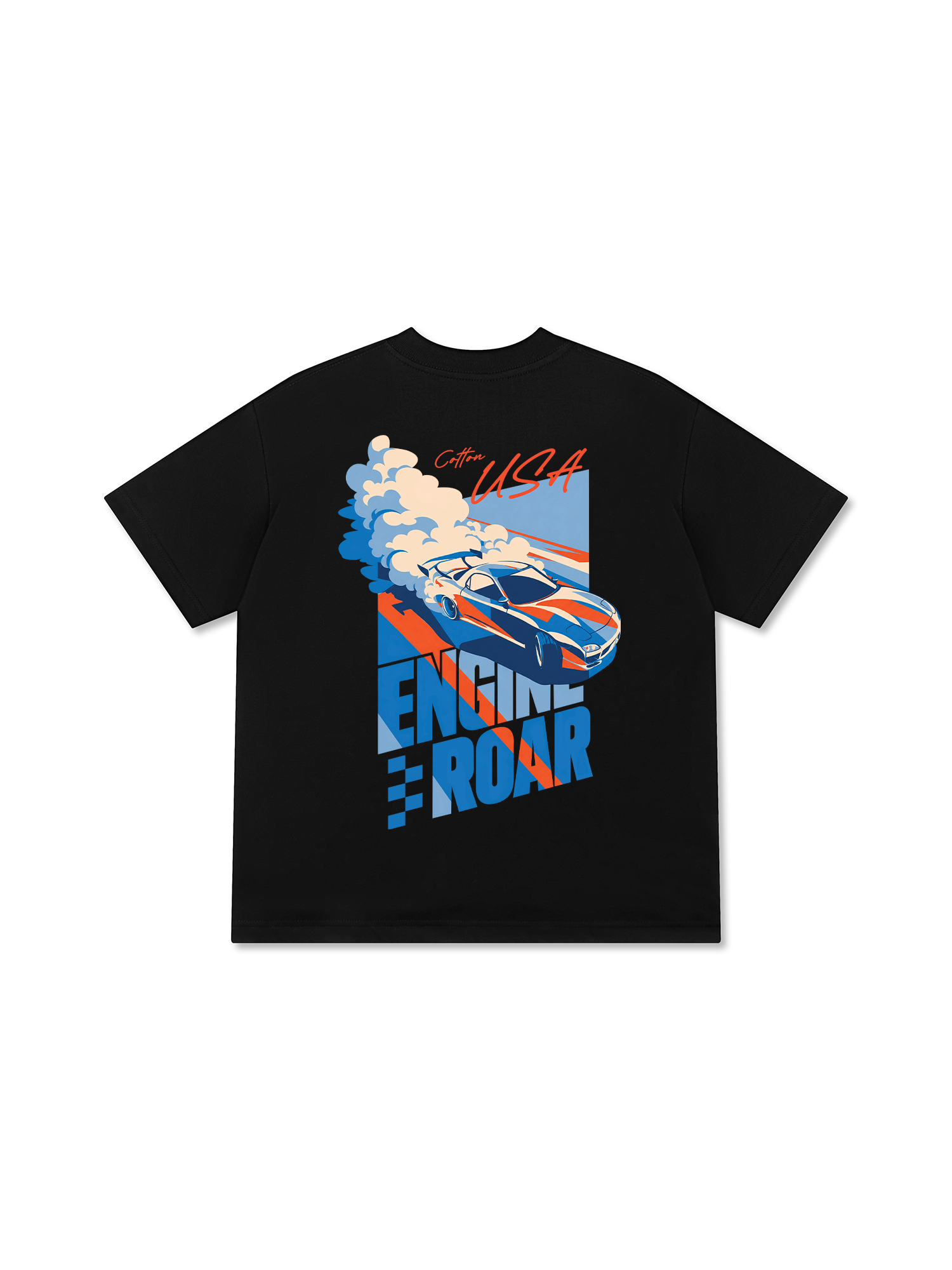 Áo Thun Relaxed Fit Engine Roar