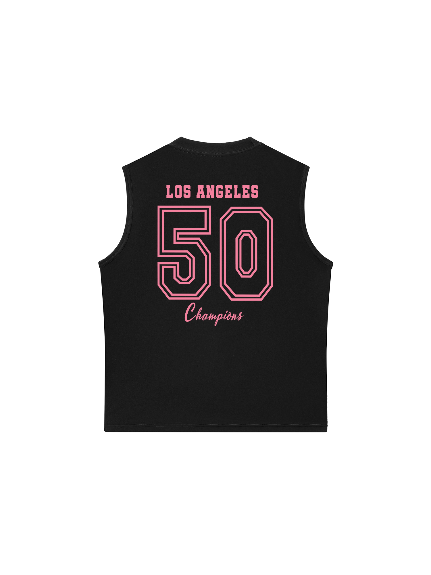 Áo Ba Lỗ Relaxed Fit Los Angeles Champions pink