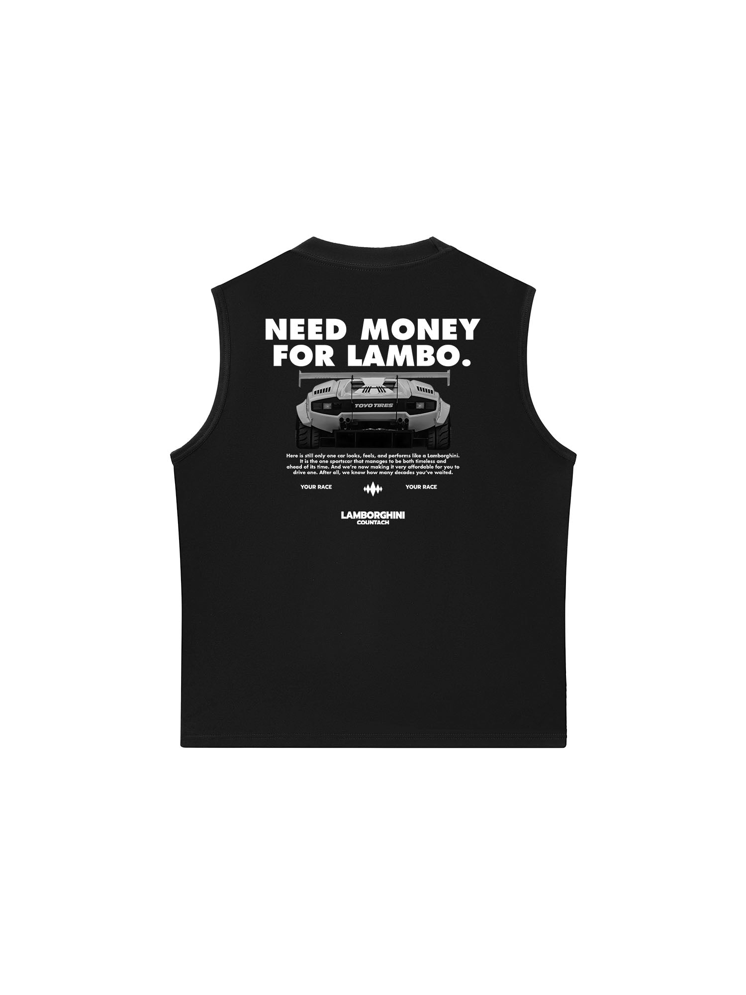 Áo Ba Lỗ Relaxed Fit Lamborghini Countach LBWK