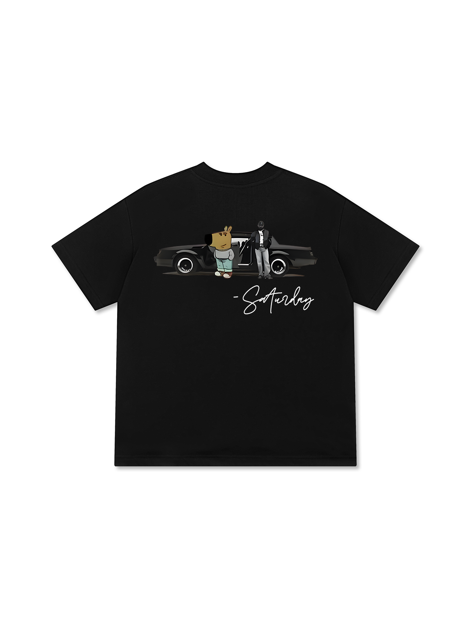 Áo Thun Relaxed Fit Classic Car Saturday