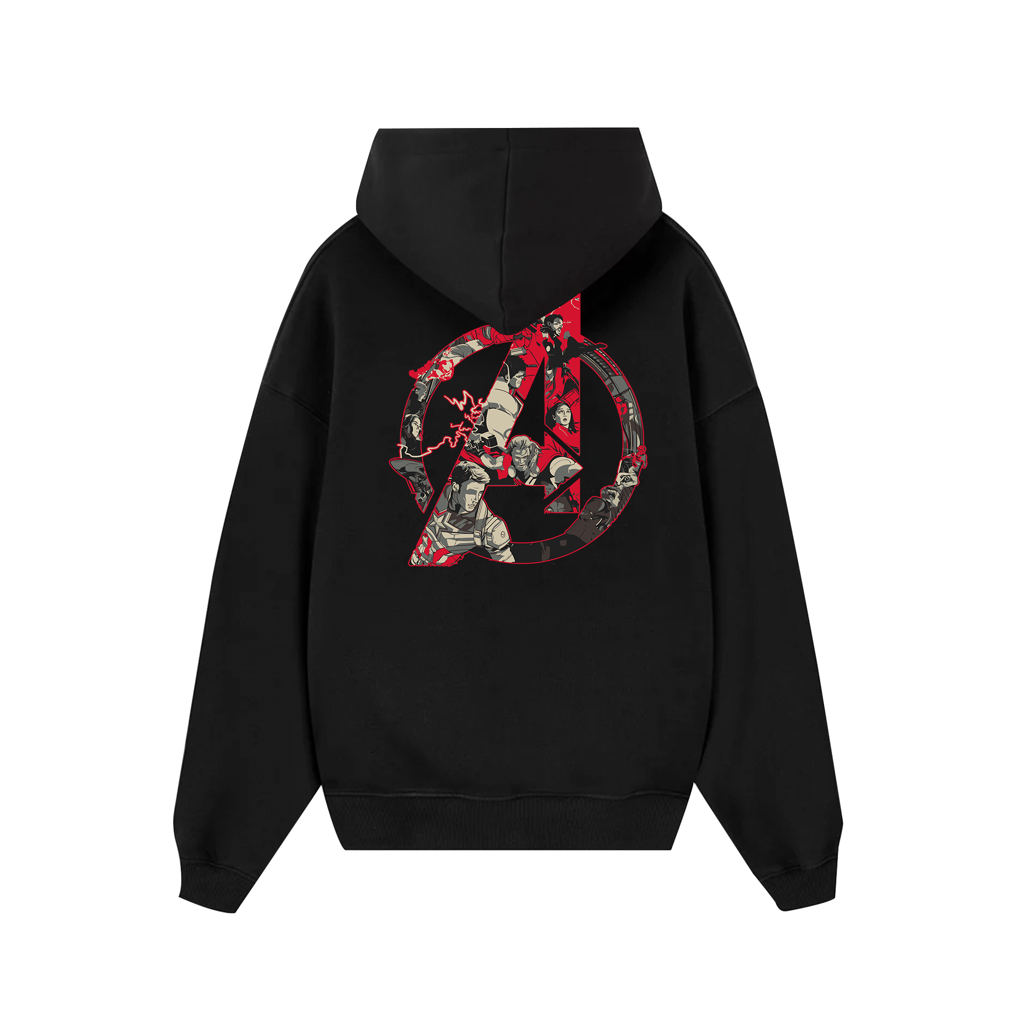 Marvel Avengers Red Logo Hoodie