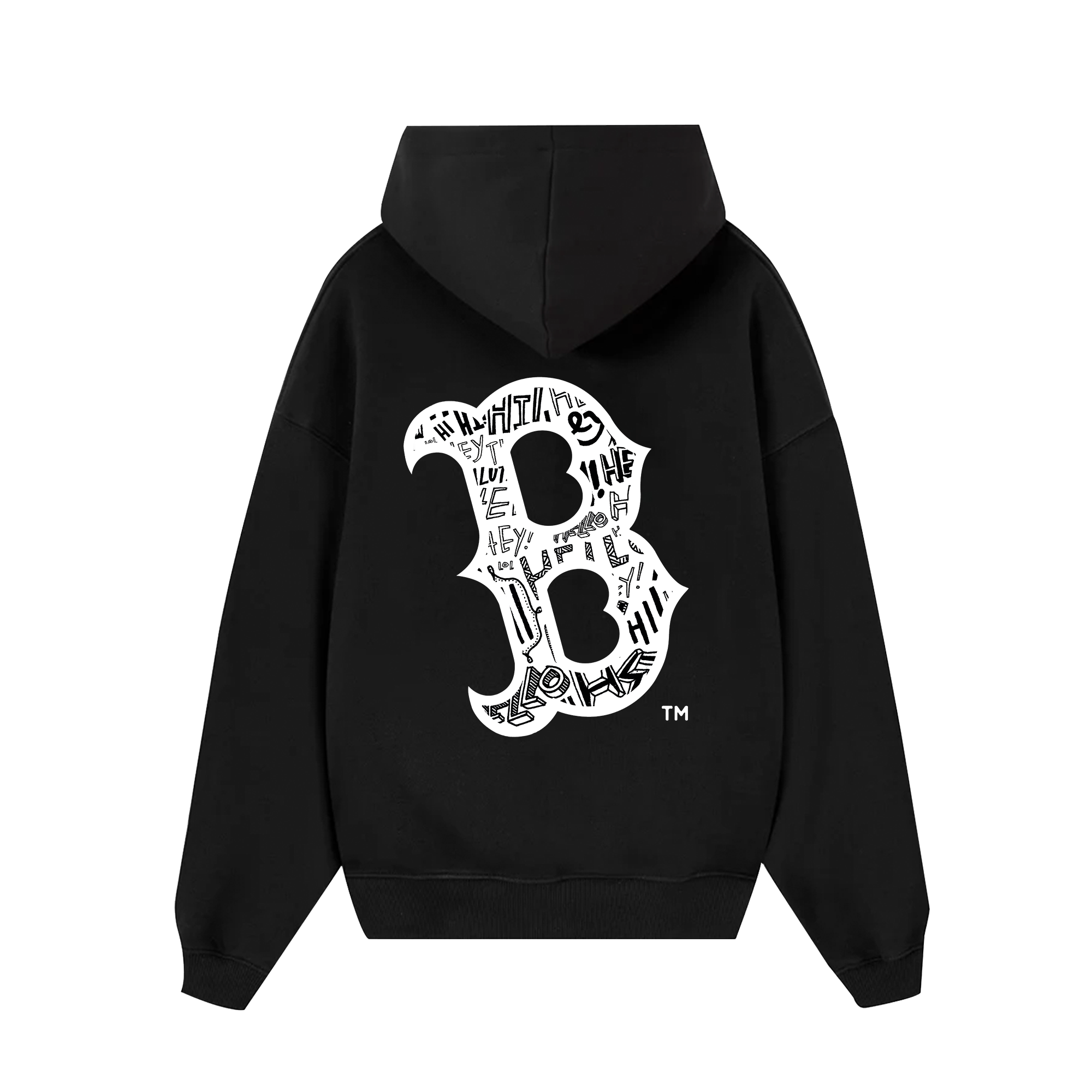 MLB Monogram Big Logo B Hoodie