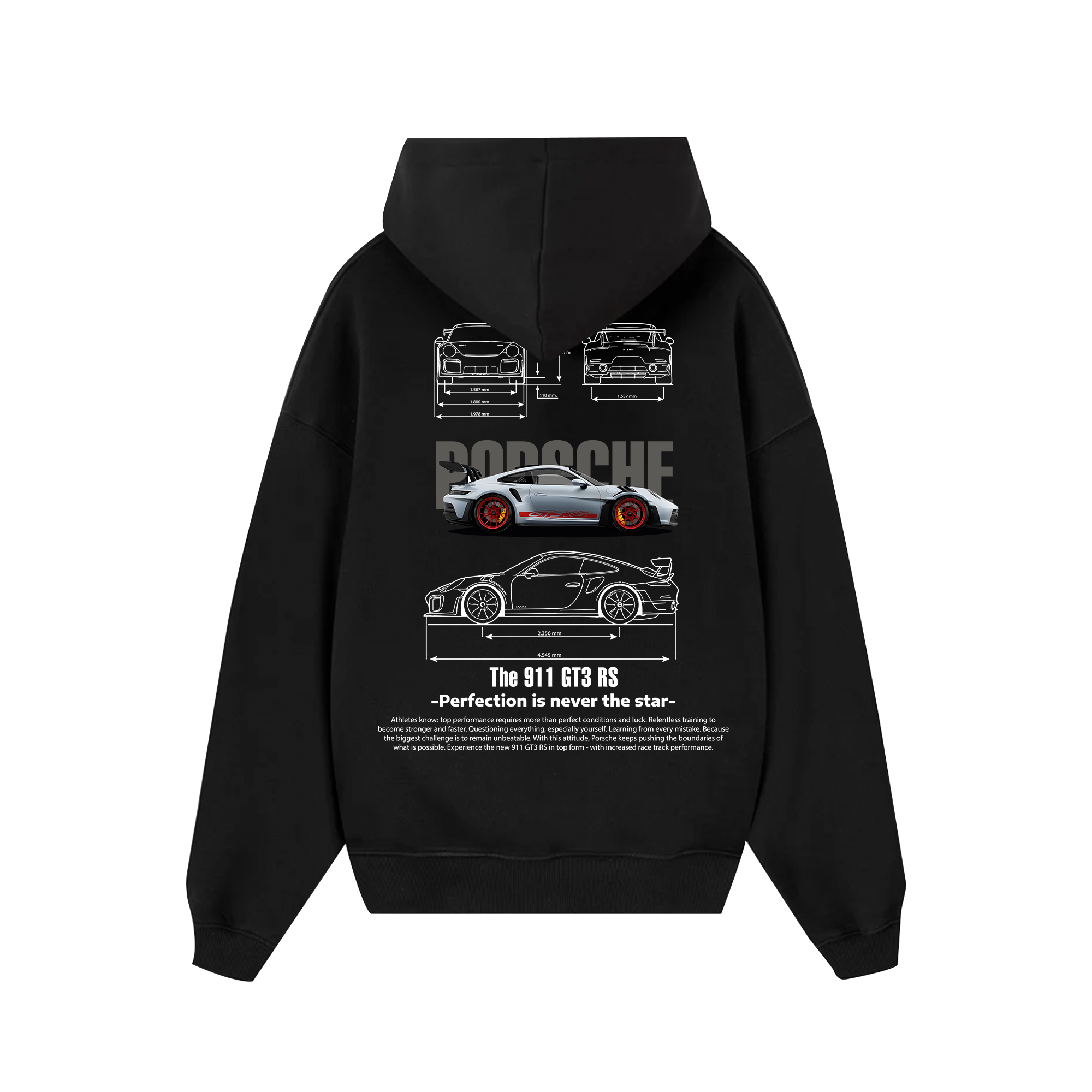 Porsche Blueprint 911 GT3 RS Hoodie