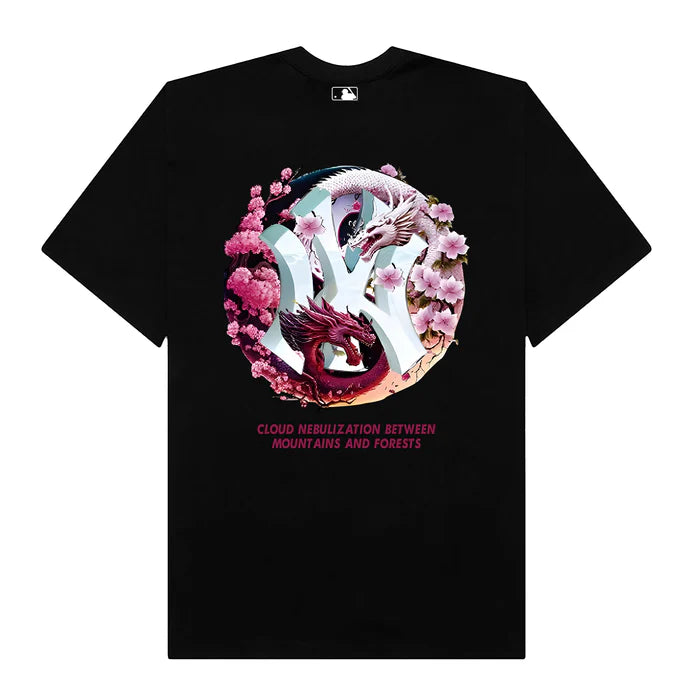 Flash Sale MLB Floral Dragon Cloudy T-Shirt