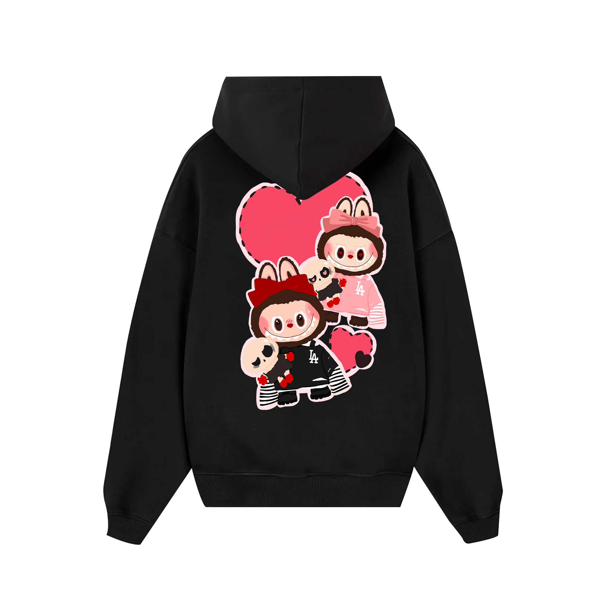 MLB Labubu Lovely Twins LA Hoodie