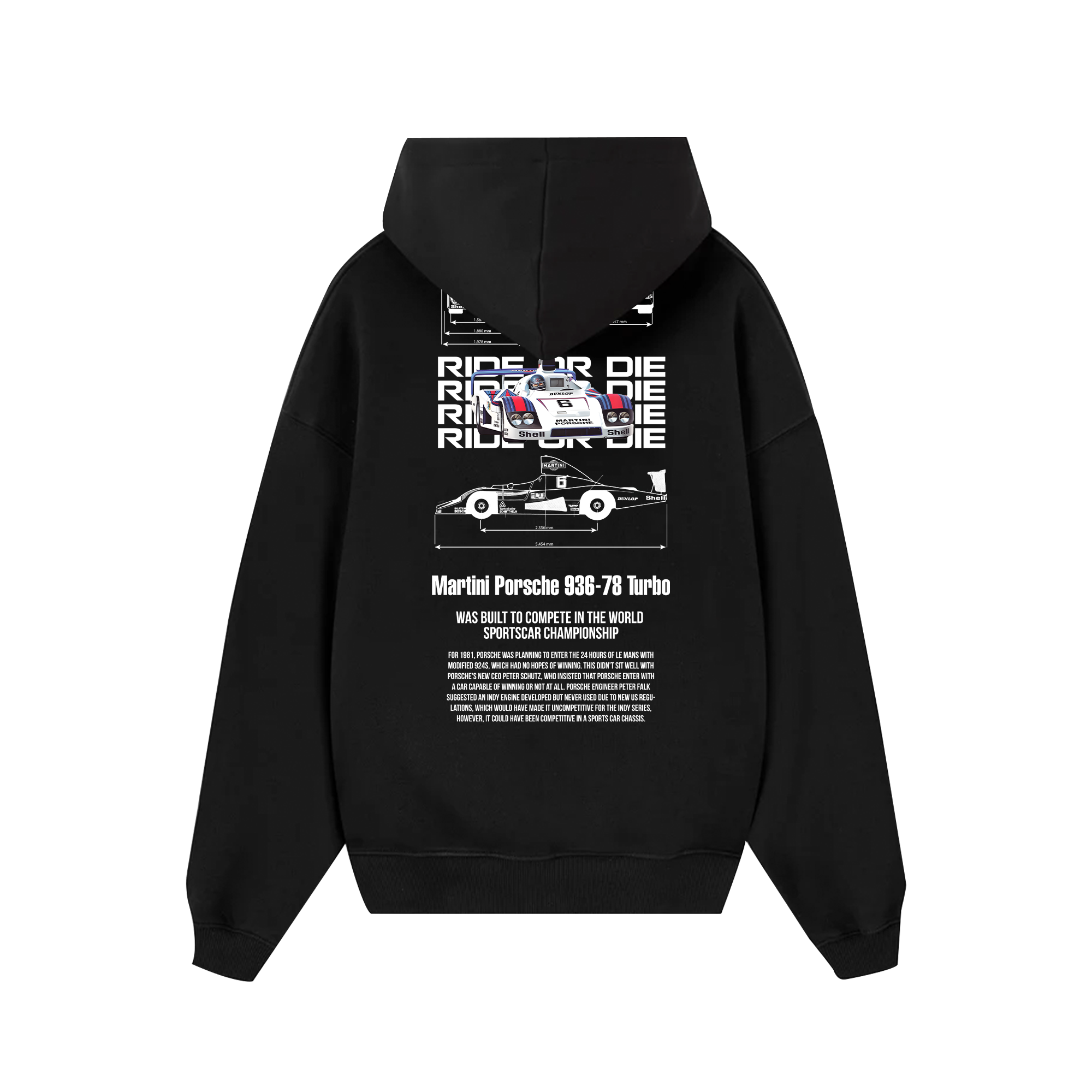 Porsche Martini 936-78 Turbo Hoodie