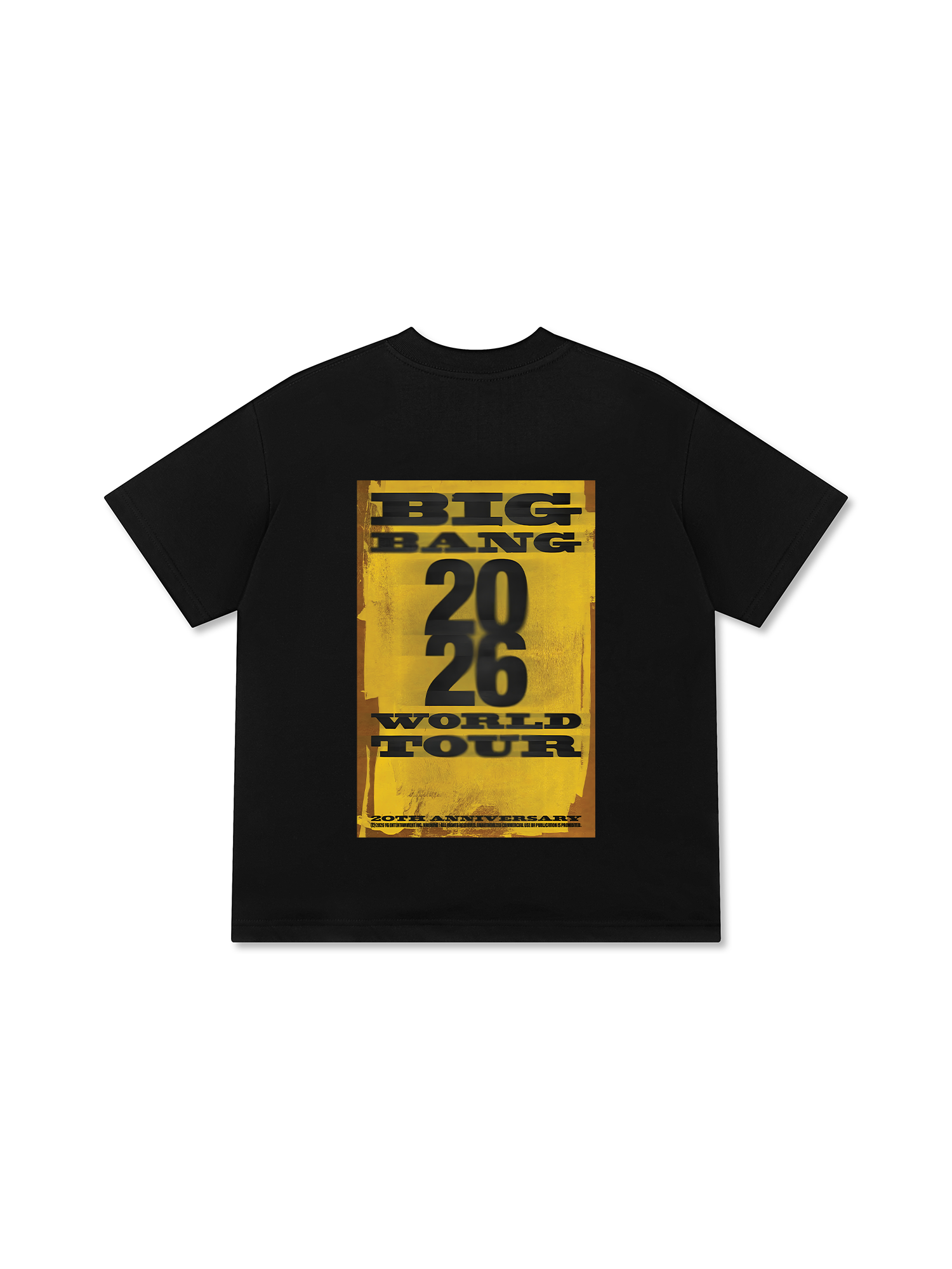 Áo Thun Relaxed Fit Idols Big Bang World Tour 2026