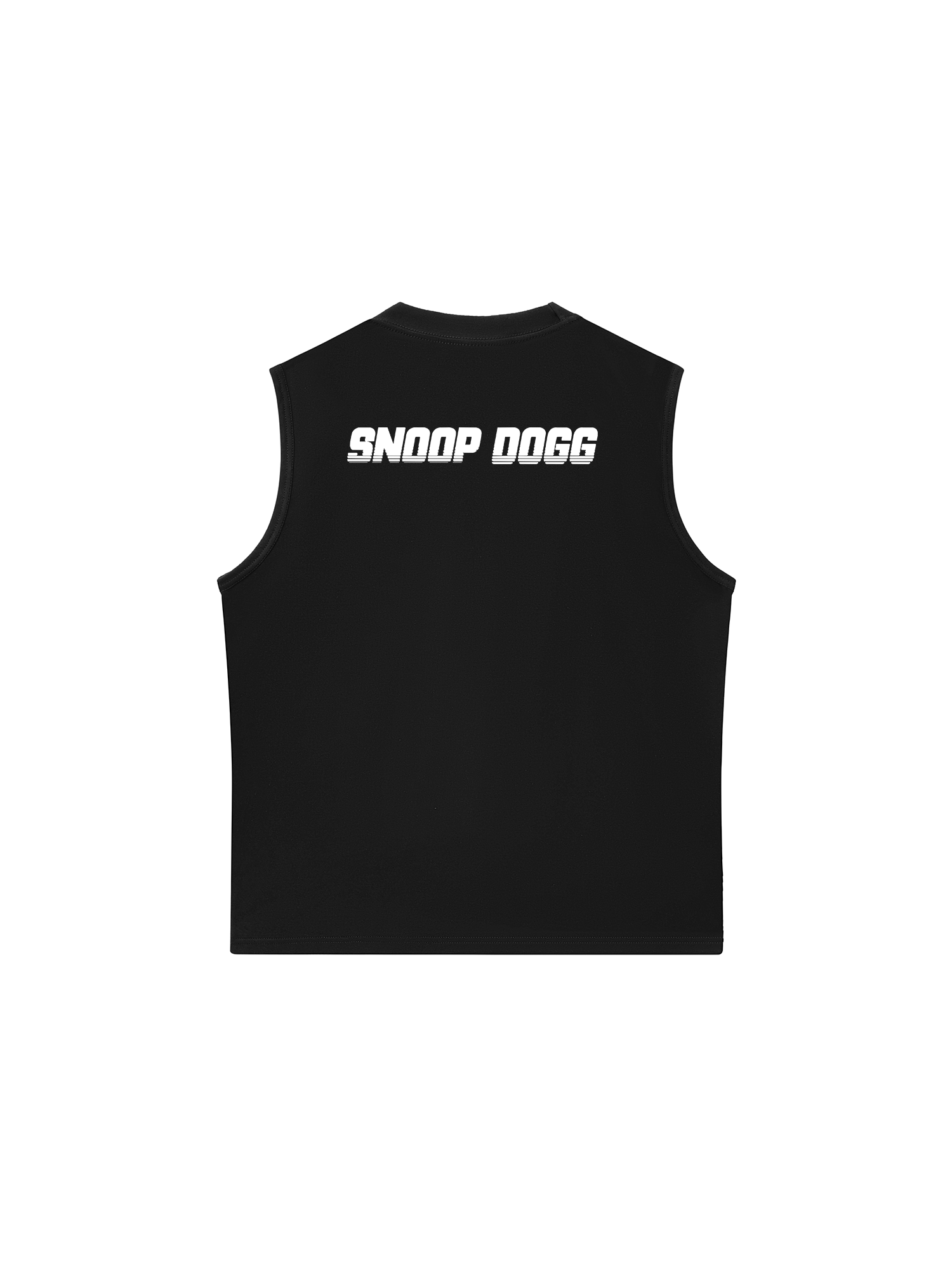 Áo Ba Lỗ Relaxed Fit Black And White Snoop Dog