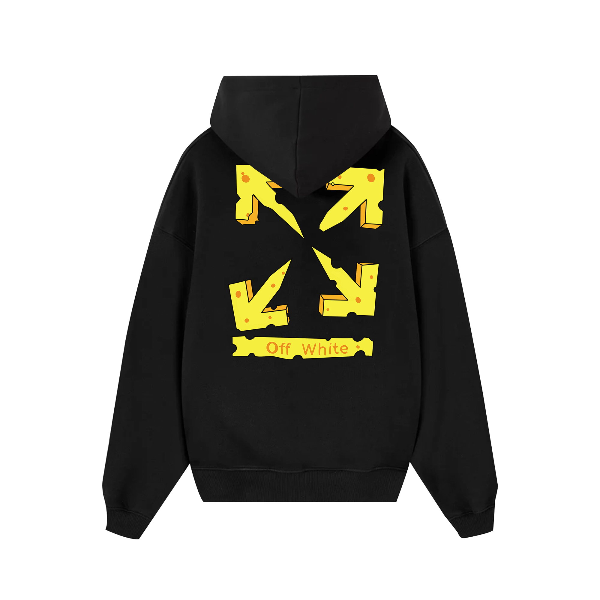 Off White Piece Of Cheese Hoodie