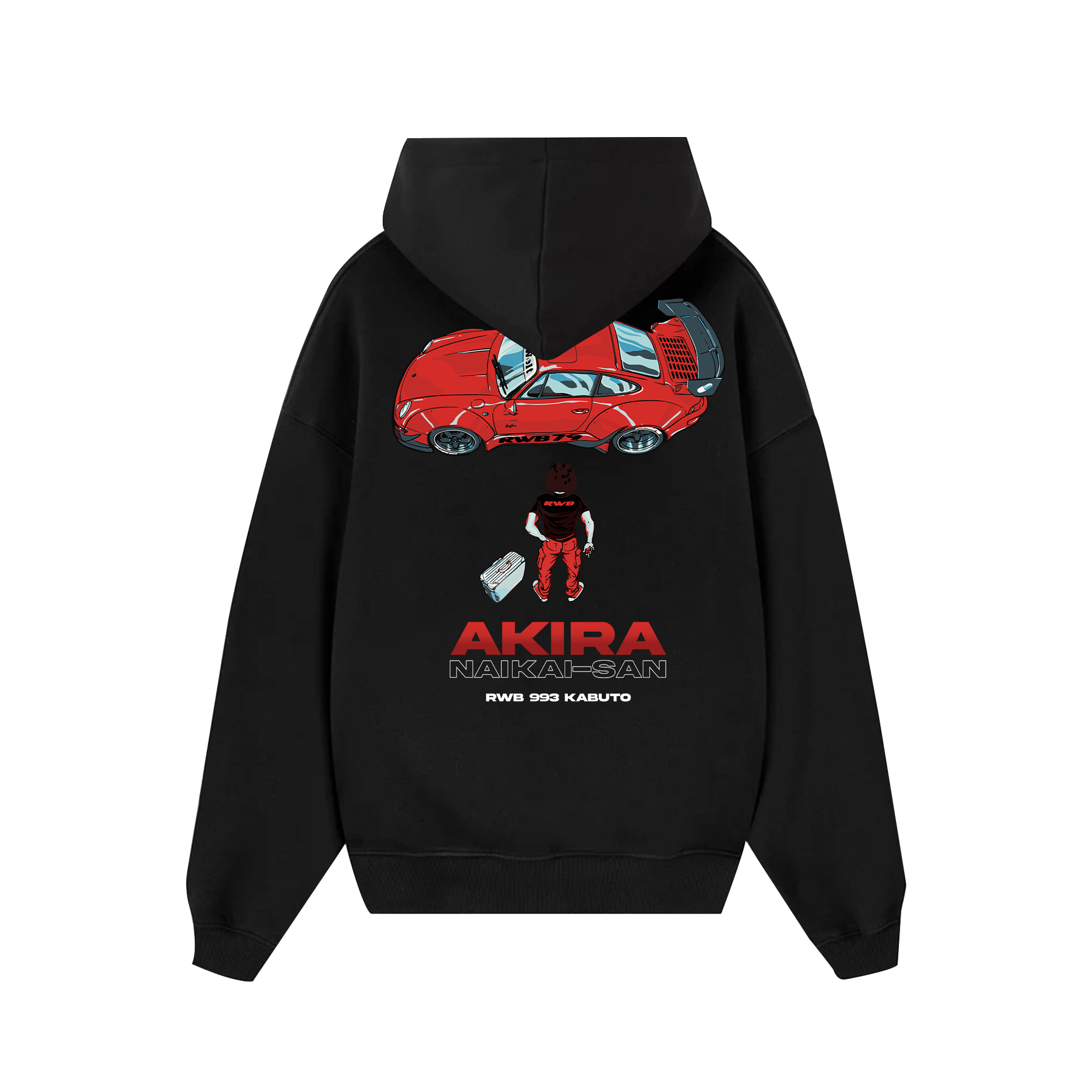 Porsche RWB 993 Kabuto Akira Hoodie