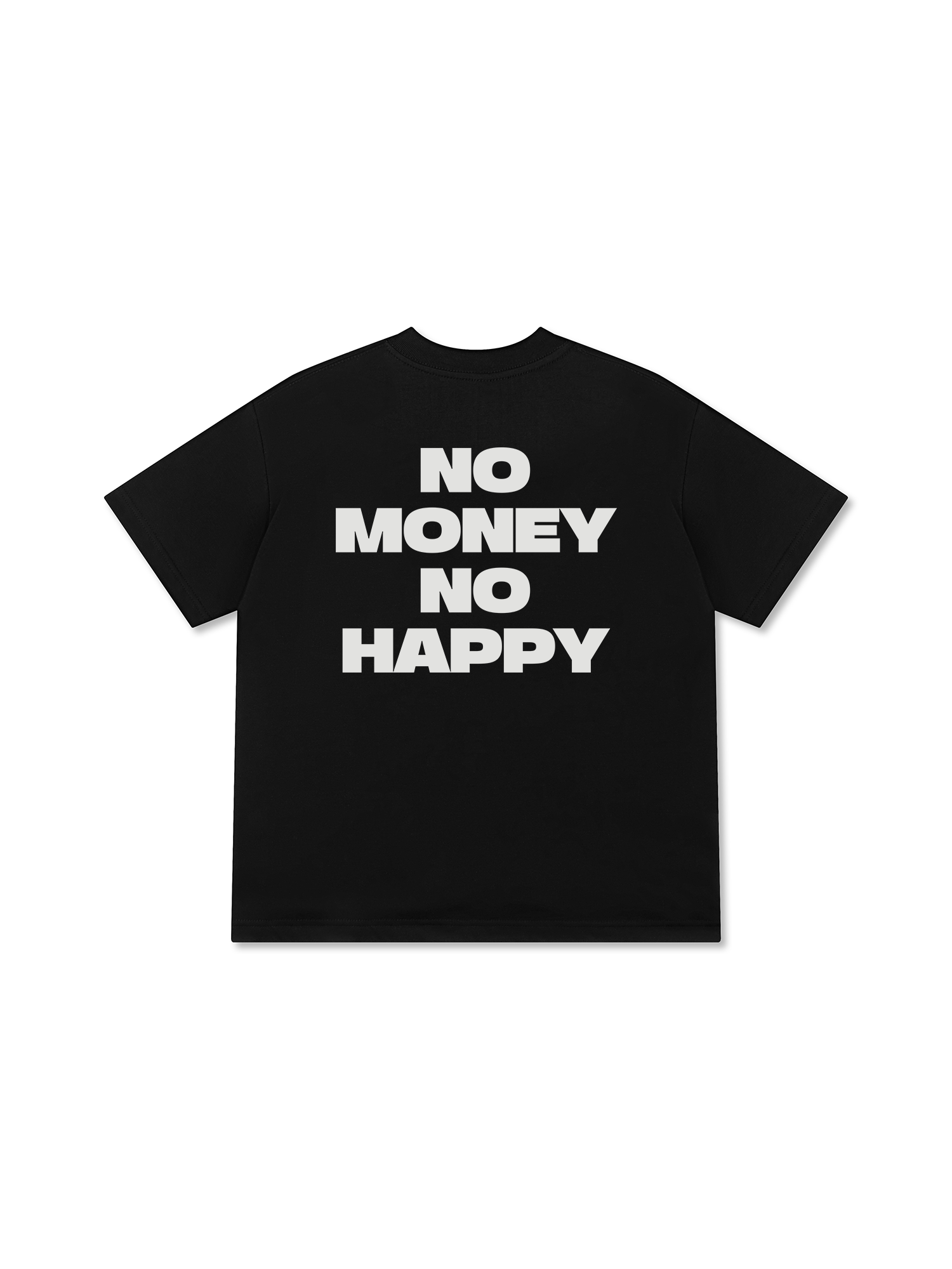 Áo Thun Relaxed Fit Money No Money No Happy