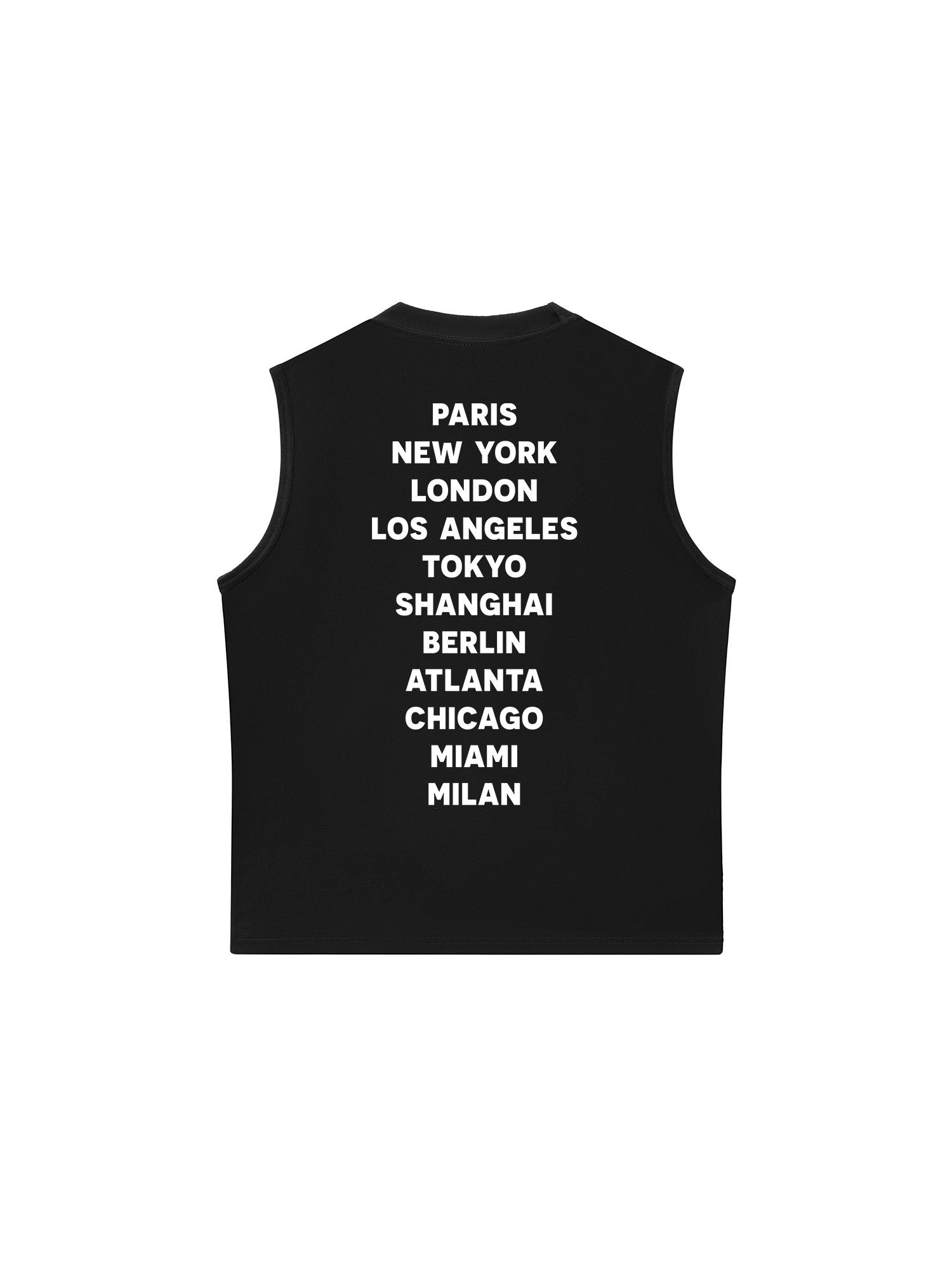 Áo Ba Lỗ Relaxed Fit Cities I Love