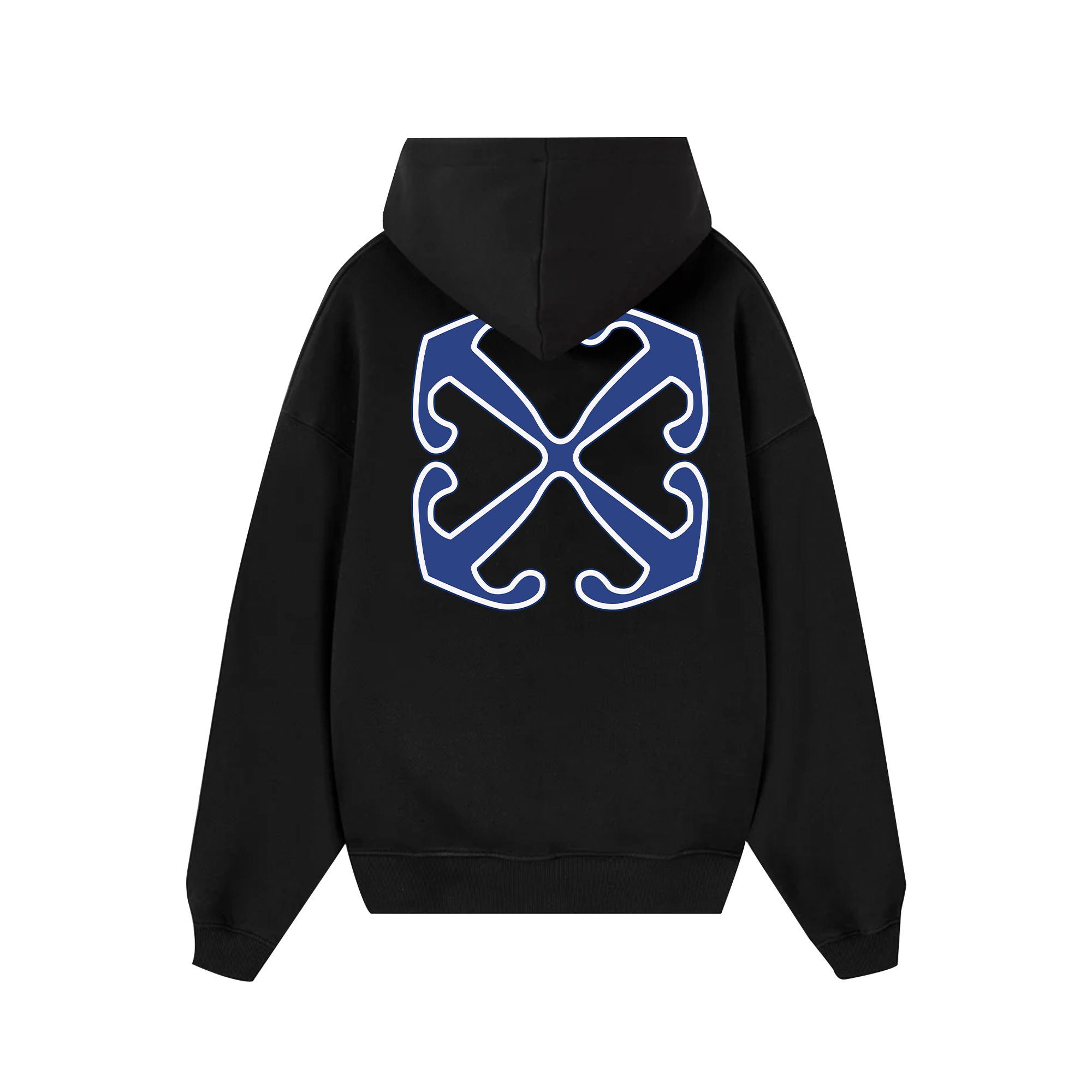 Off White Football Mesh Hoodie