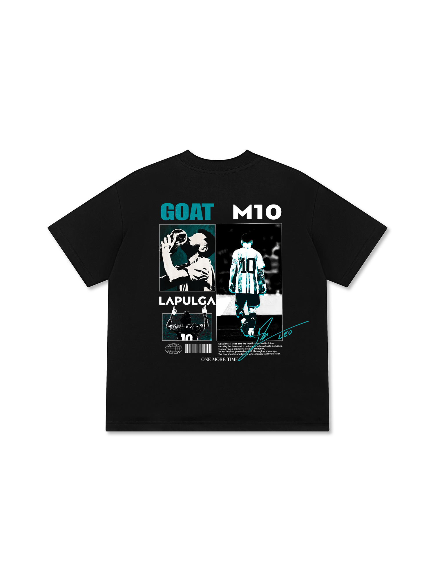 Áo Thun Relaxed Fit M10 - GOAT - ONE MORE TIME