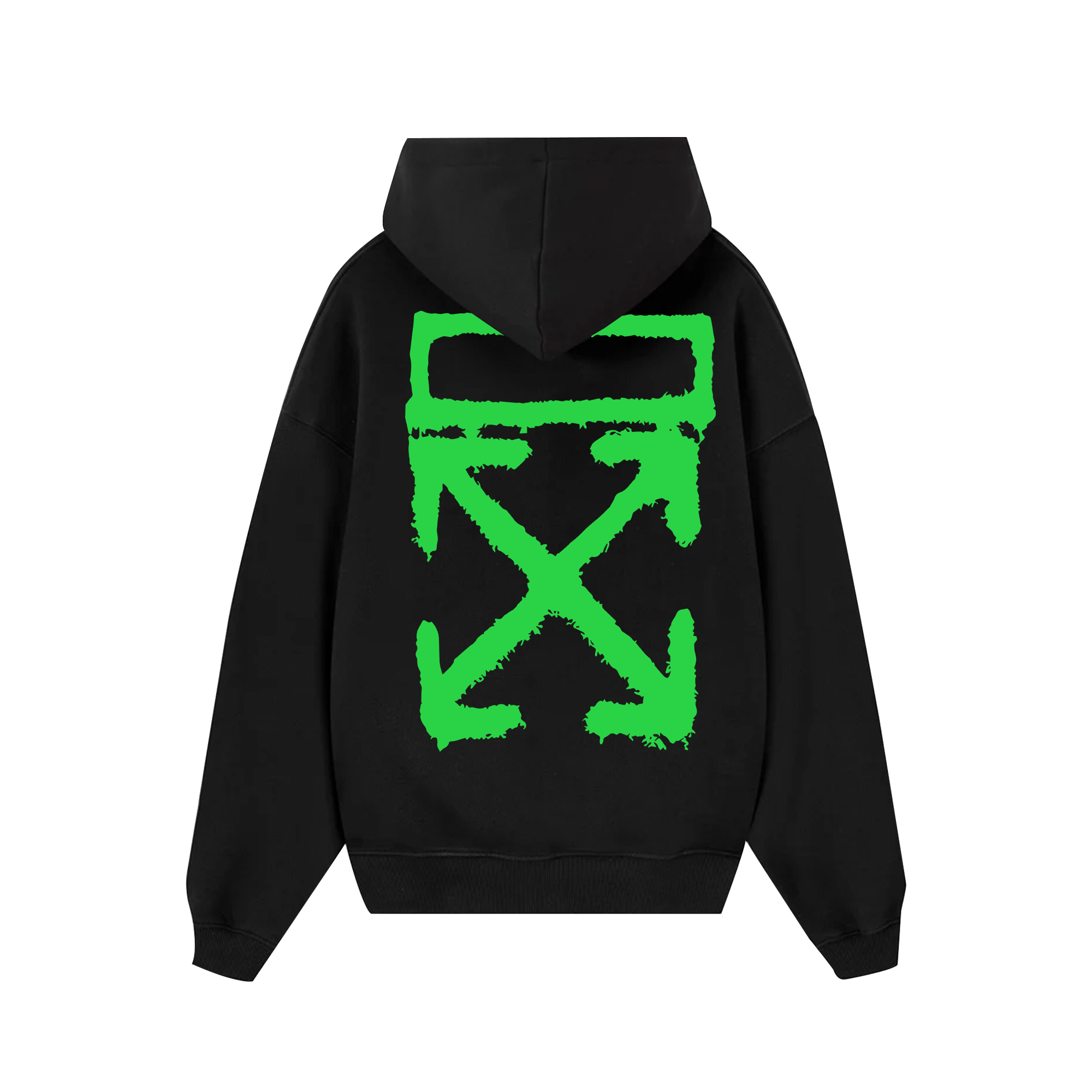 Off White Spray Paint Hoodie