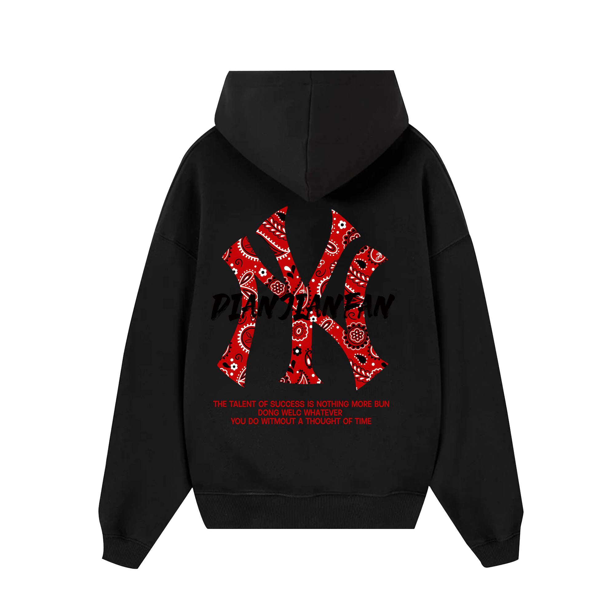 MLB Floral Red Dianjianfan Hoodie