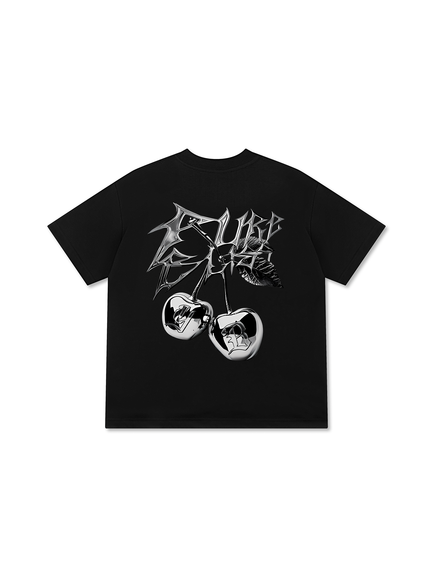 Áo Thun Relaxed Fit Cherry Silver