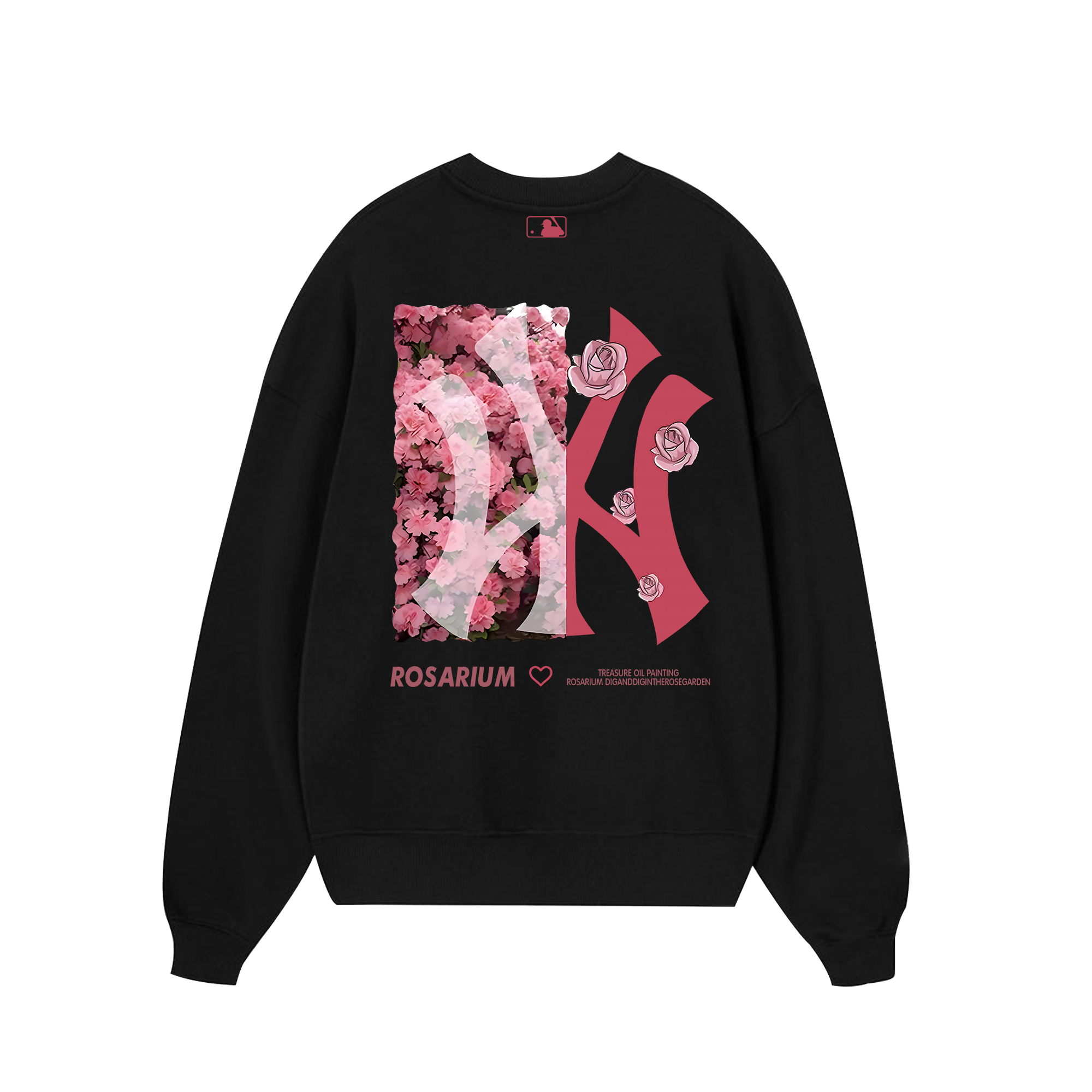 MLB Floral Rosarium Rose  Sweater