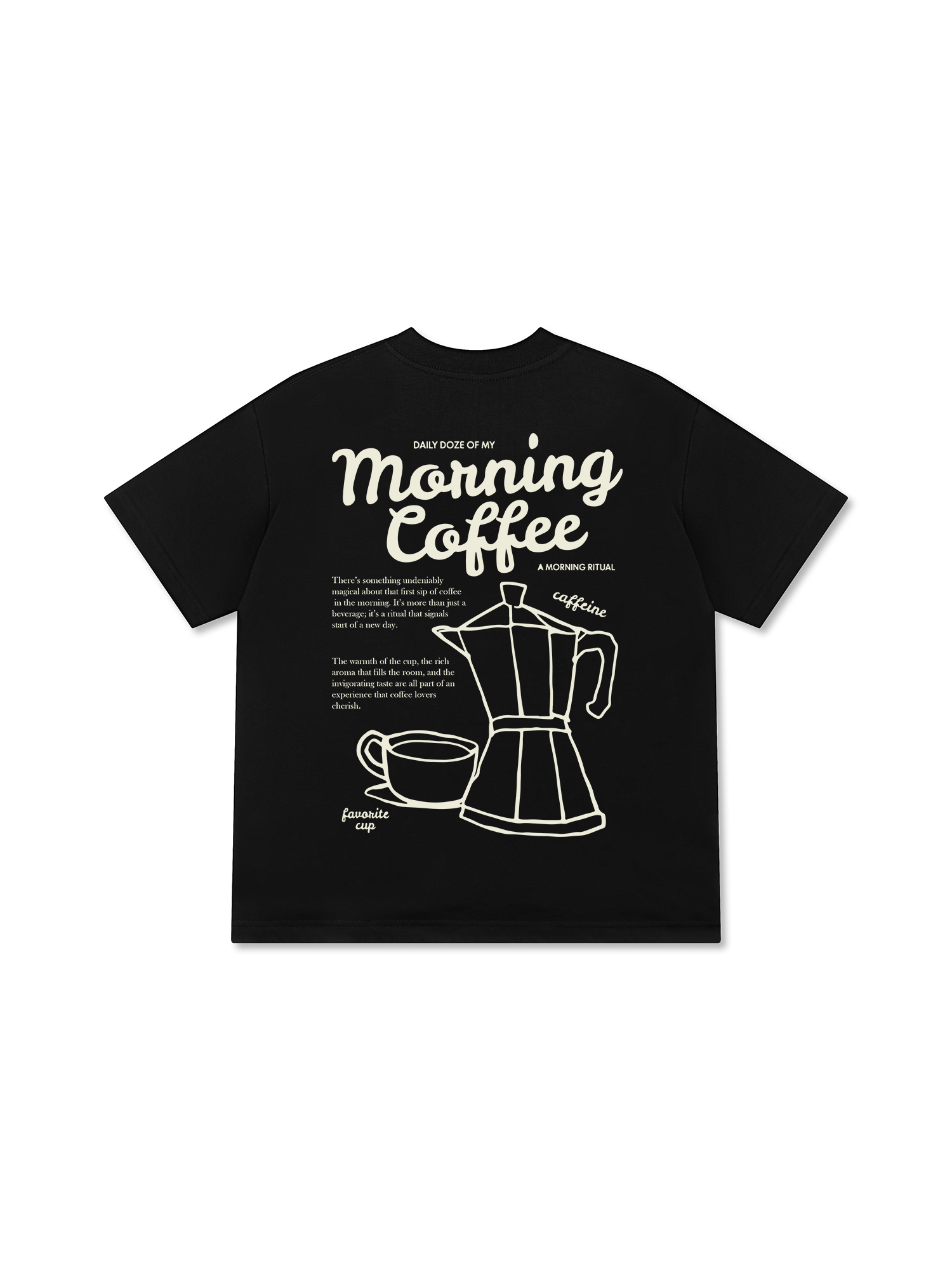 Áo Thun Relaxed Fit Morning Coffee