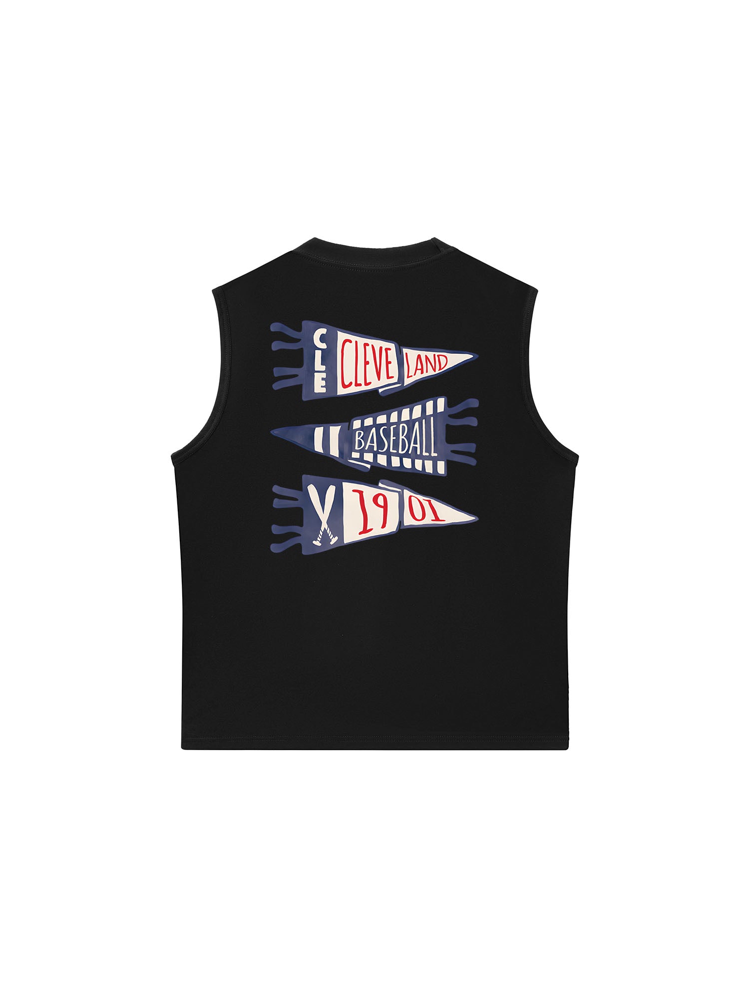Áo Ba Lỗ Relaxed Fit Baseball Cleve Land