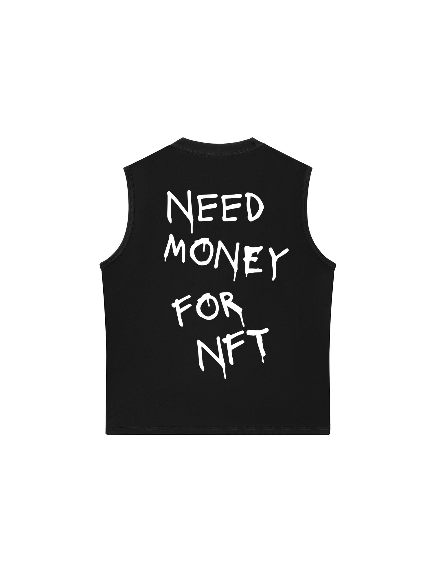 Áo Ba Lỗ Relaxed Fit Need Money For NFT
